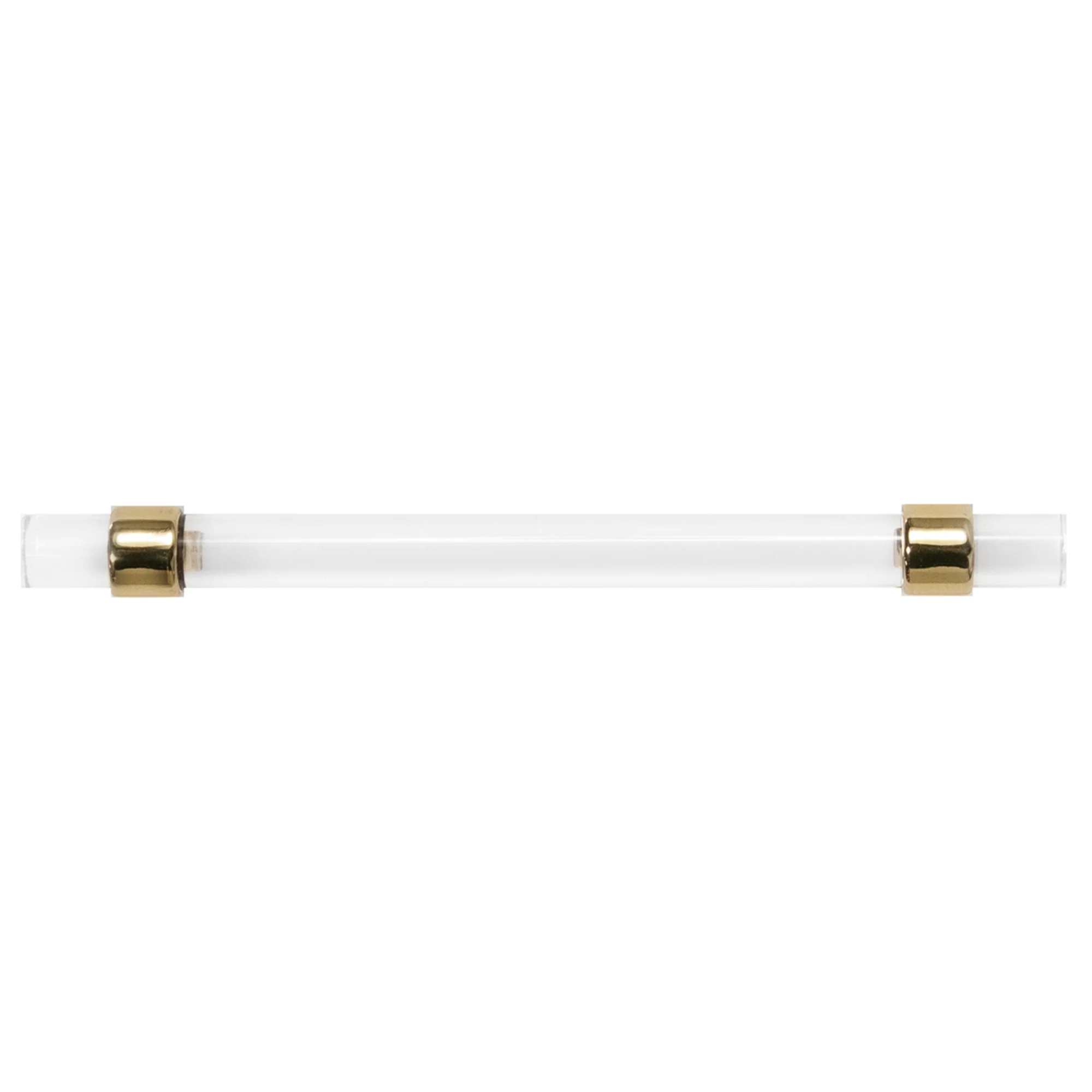 Acrylic & Brass Handle Gold