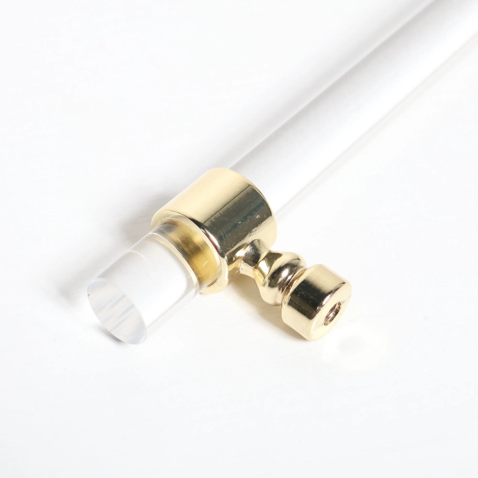 Acrylic & Brass Handle Gold - Image 3