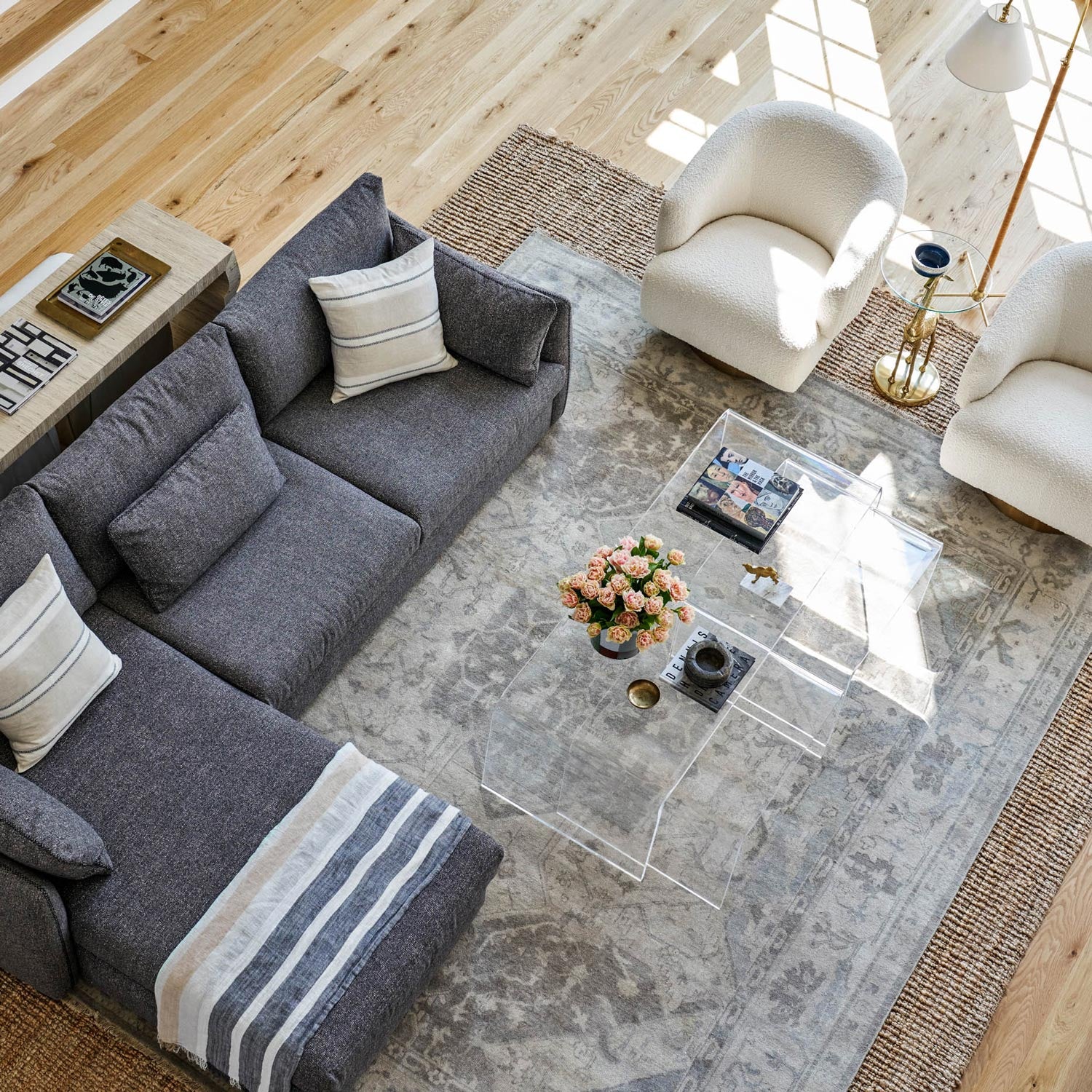 Aria Waterfall Nesting Coffee Table - Image 8