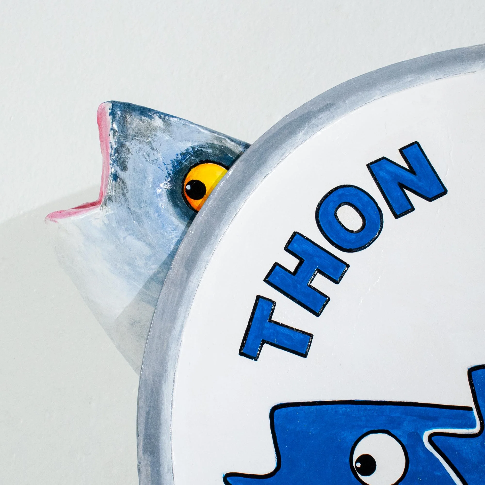 Albacore Tuna Sculpture - Electric Blue - Image 4