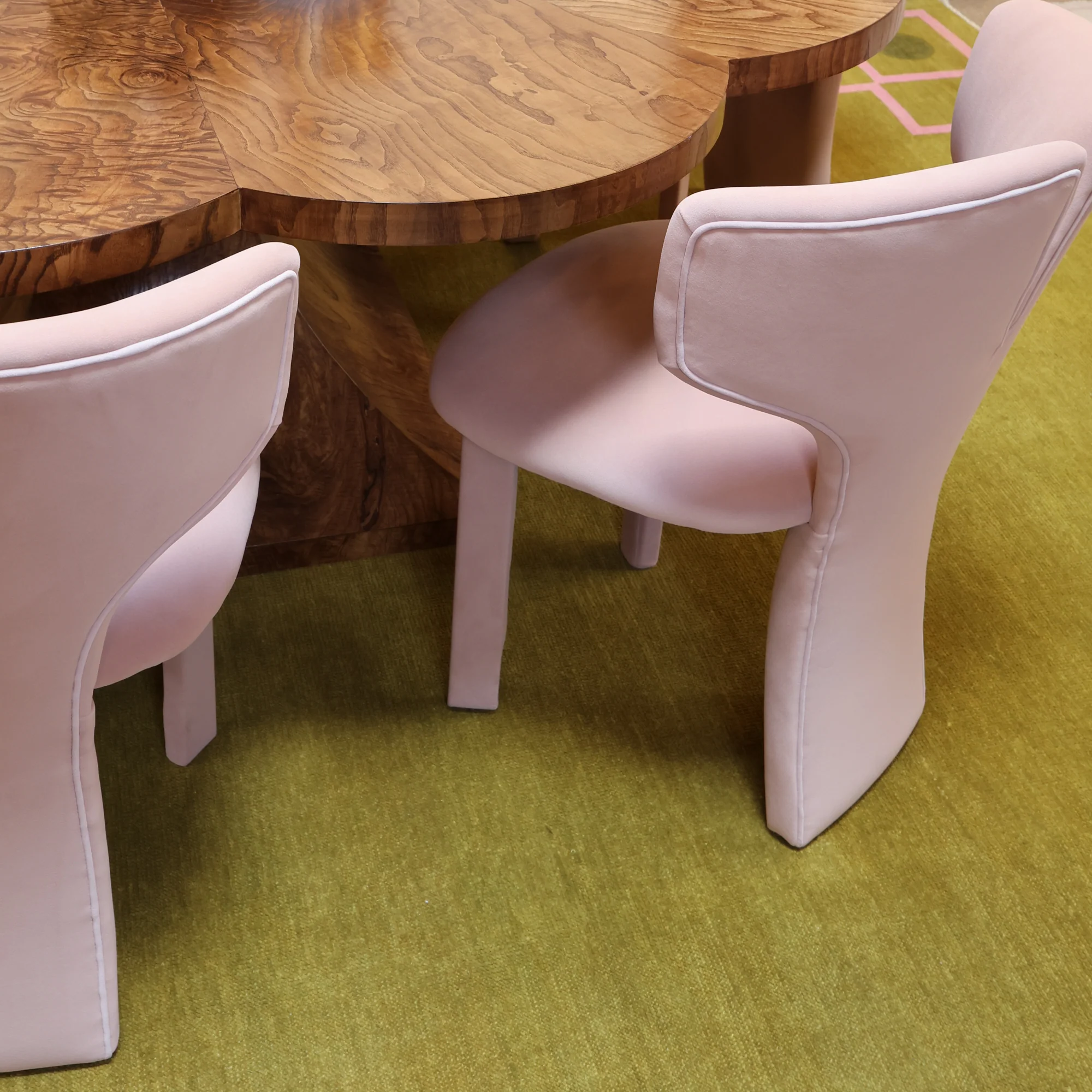 Alice Dining Chair in Rose - Image 3