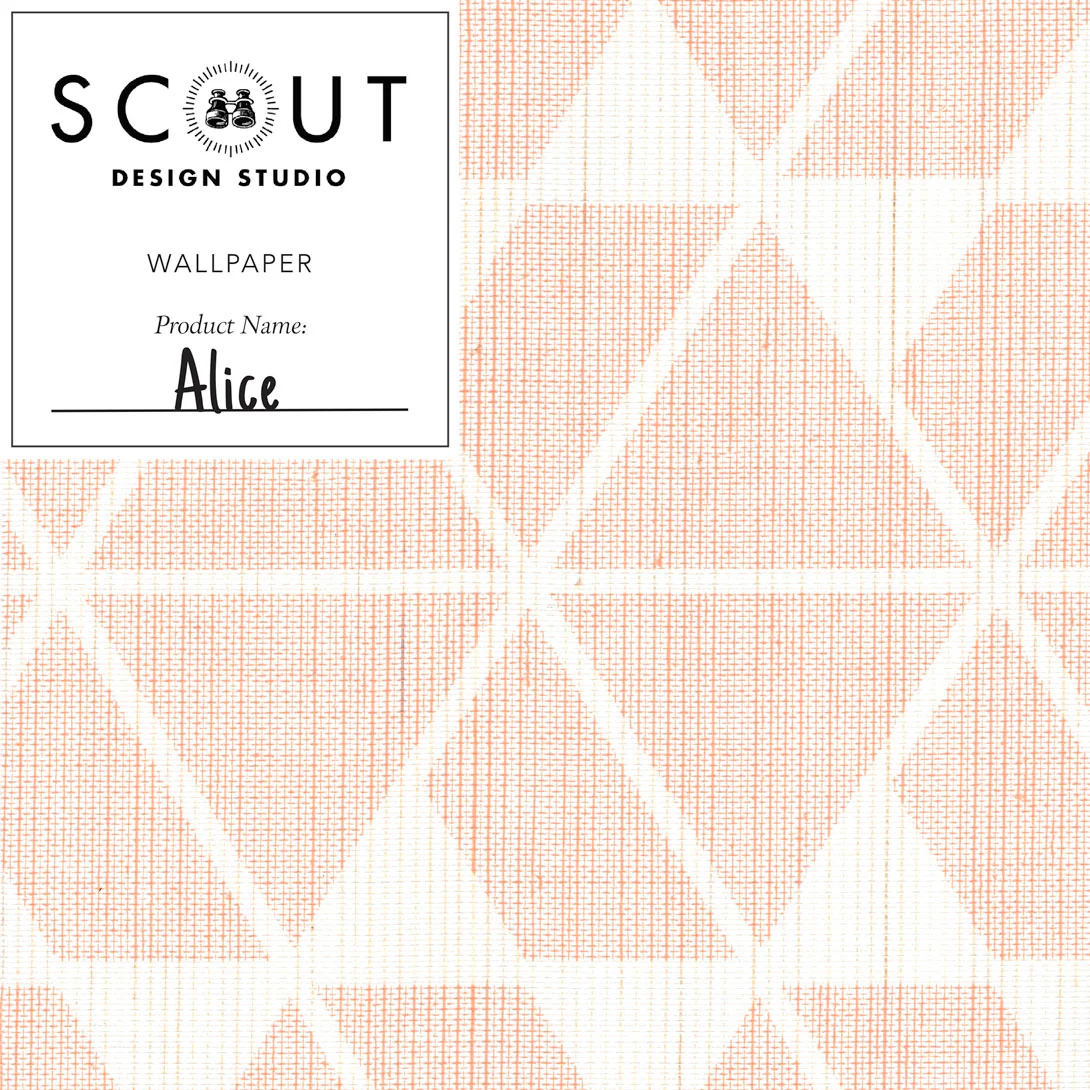 Alice Sisal Grasscloth Sample