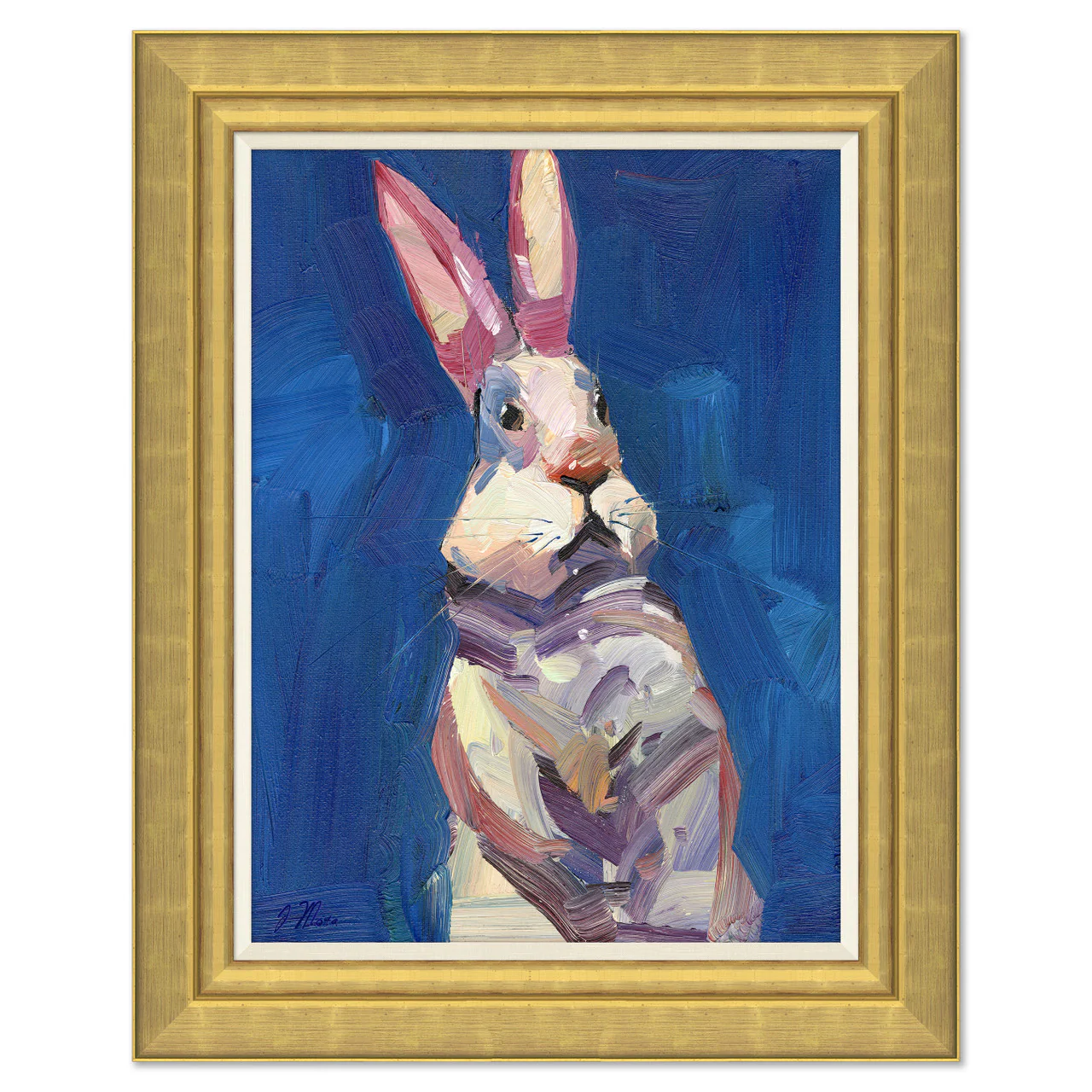 'Also a Bunny on Canvas' by Joseph Mota