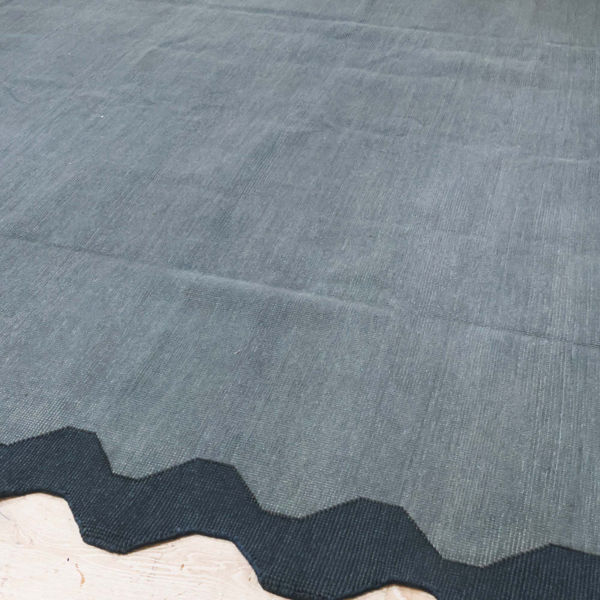 Andrews Midnight Turkish Knot Rug - Image 3