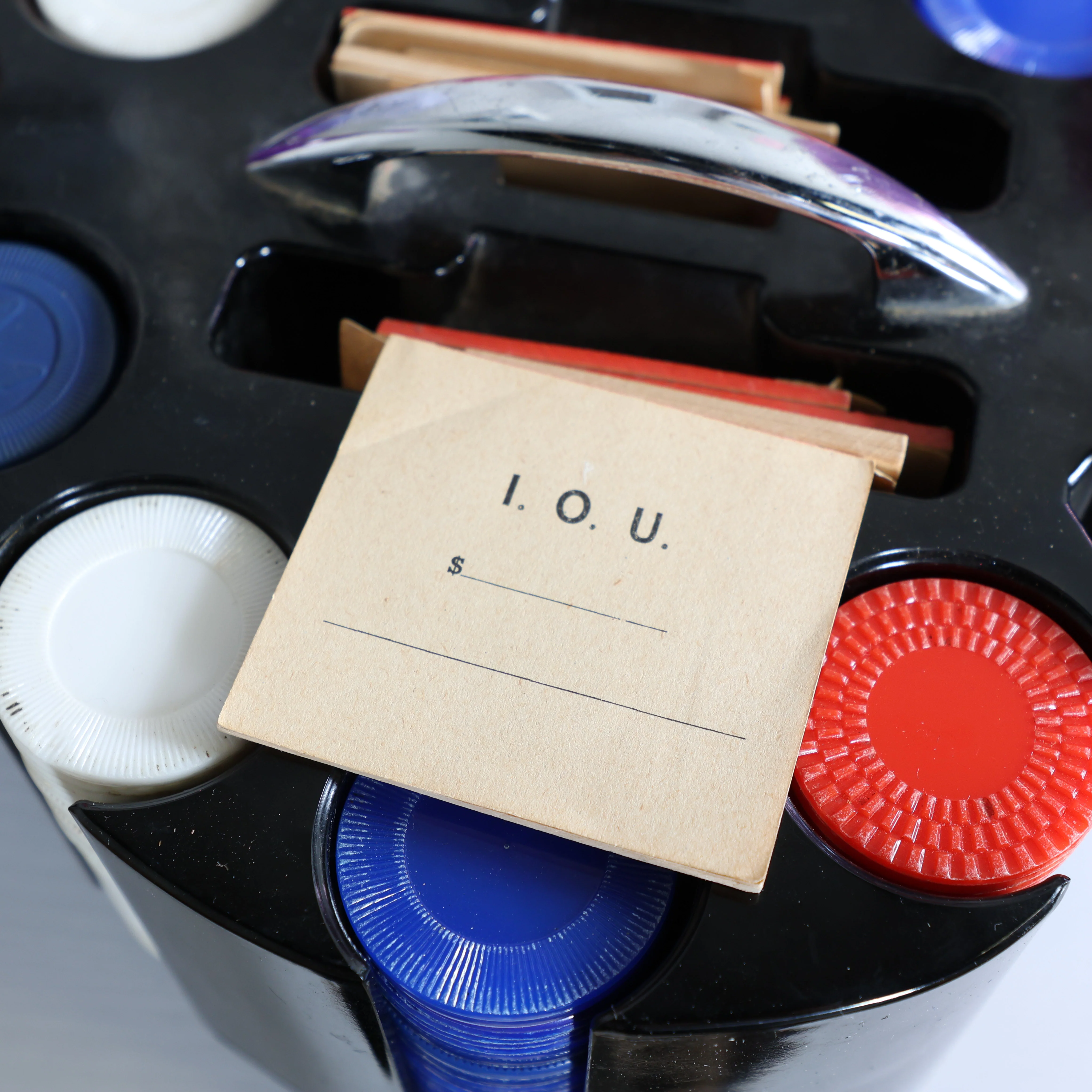Bakelite Poker Chip Holder - Image 3