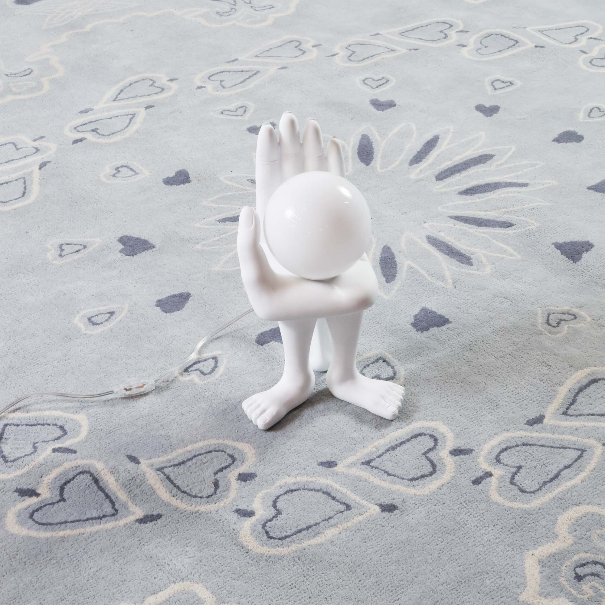 Bandana Blue Tufted Rug - Image 4