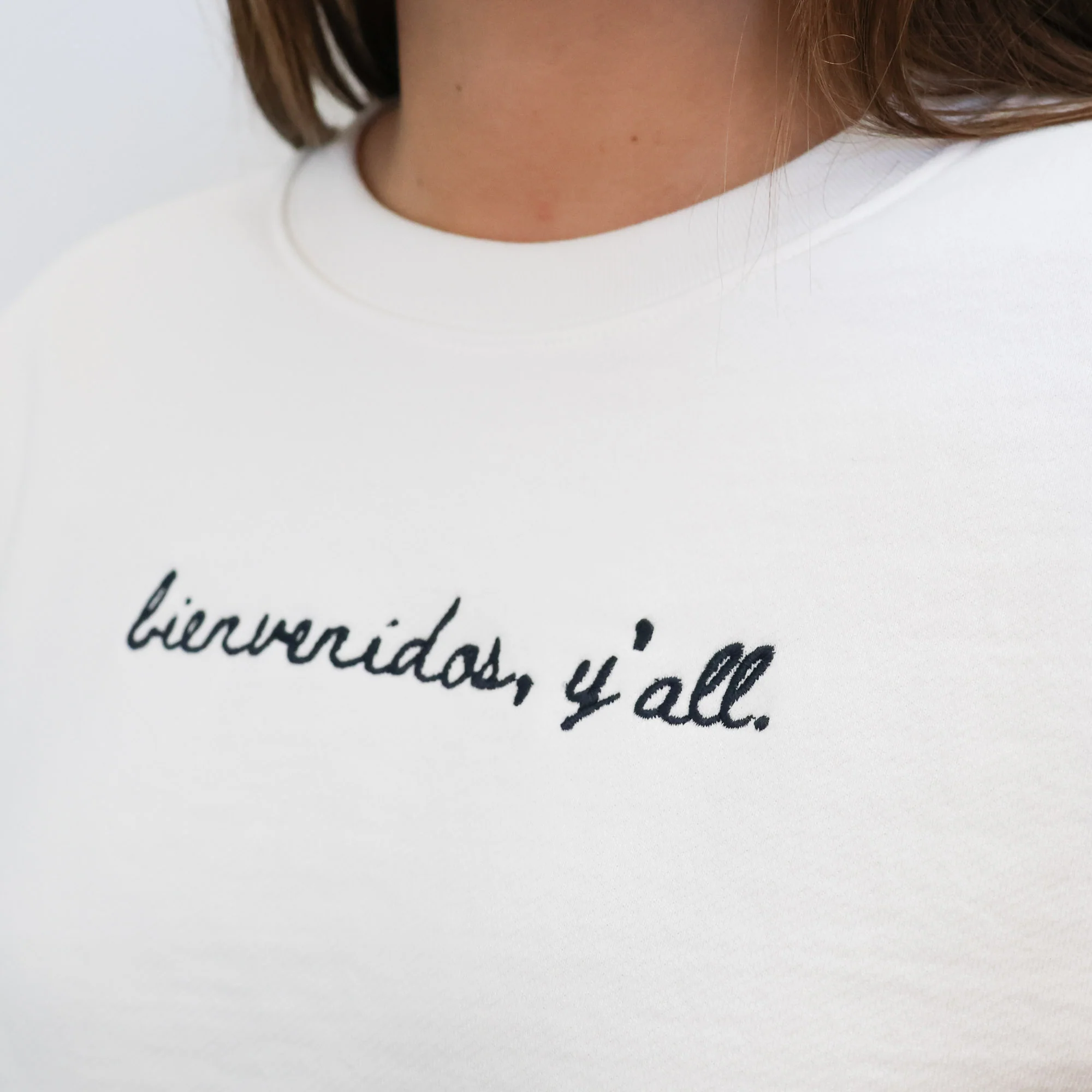 Bienvenidos Y'all Crewneck Sweatshirt - Image 3