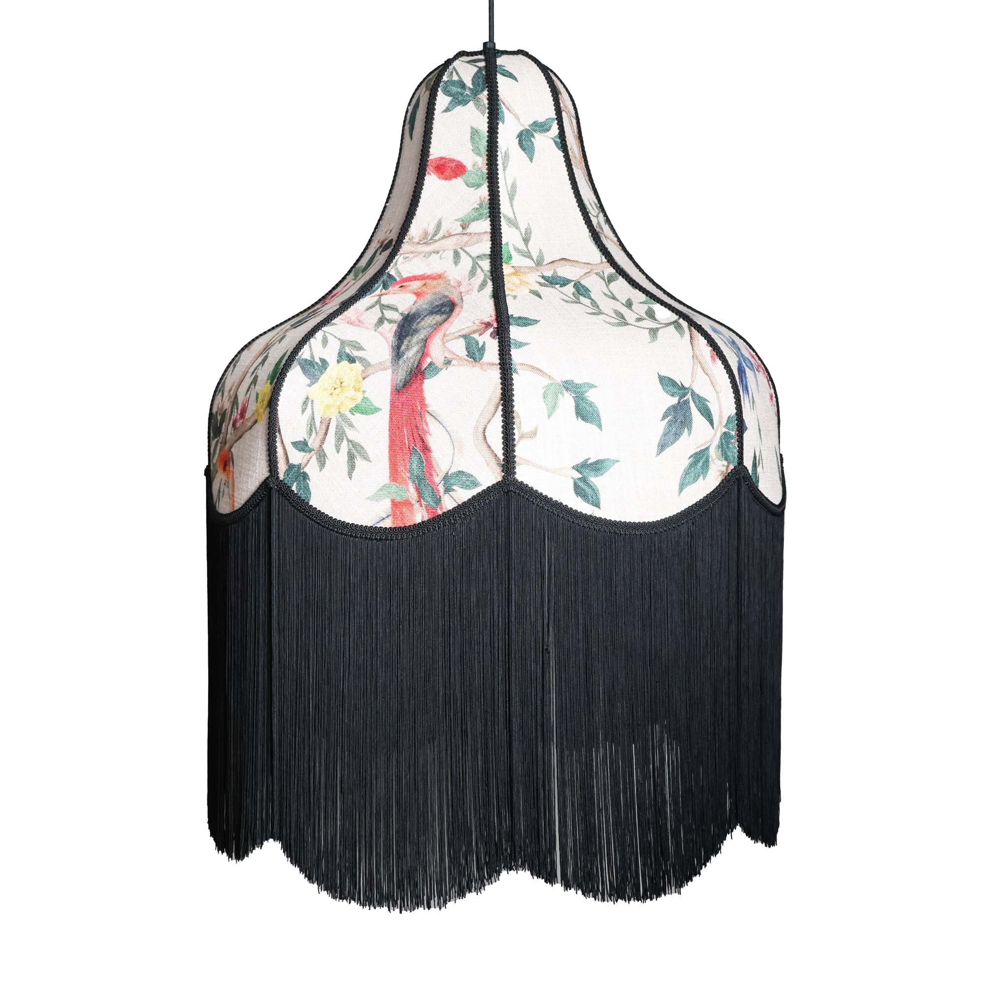 Bird Fringe Chandelier