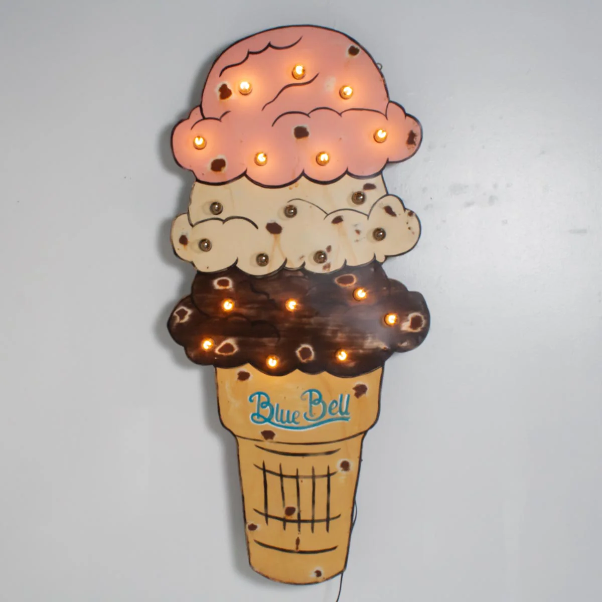 Blue Bell Ice Cream Sign - Image 5