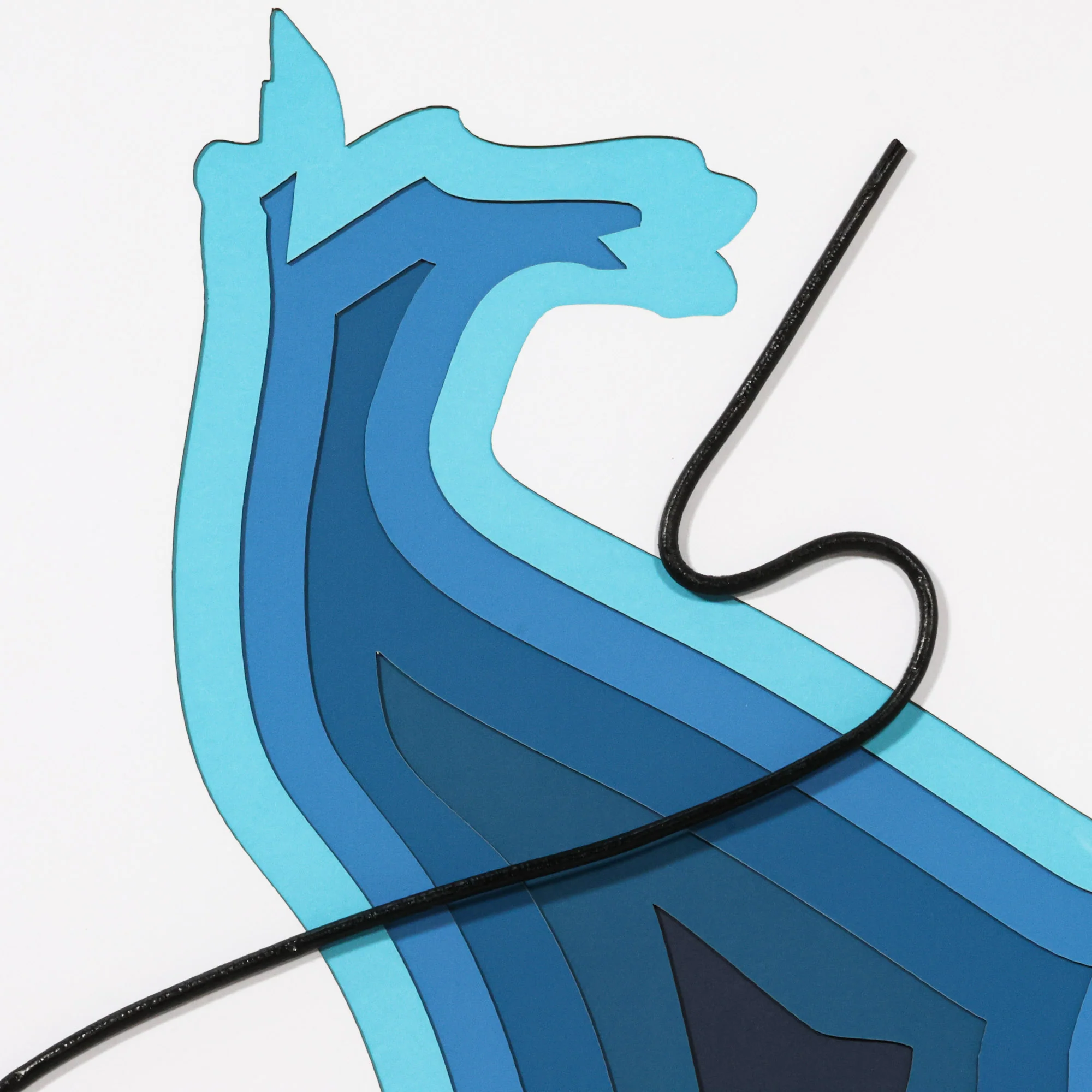 Blue Horse - Right Facing - Image 2