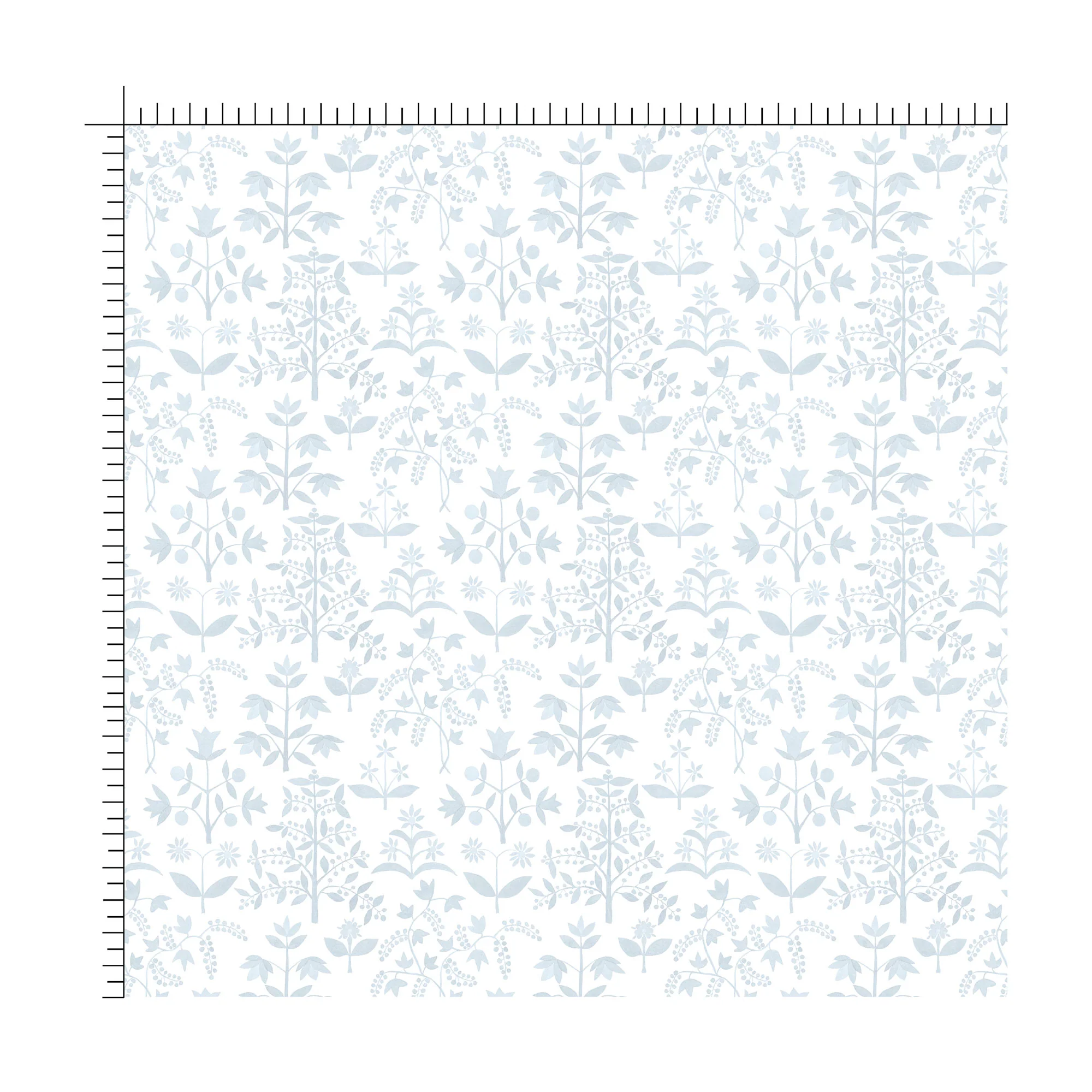 Blythe Soft Blue Fabric - Image 2