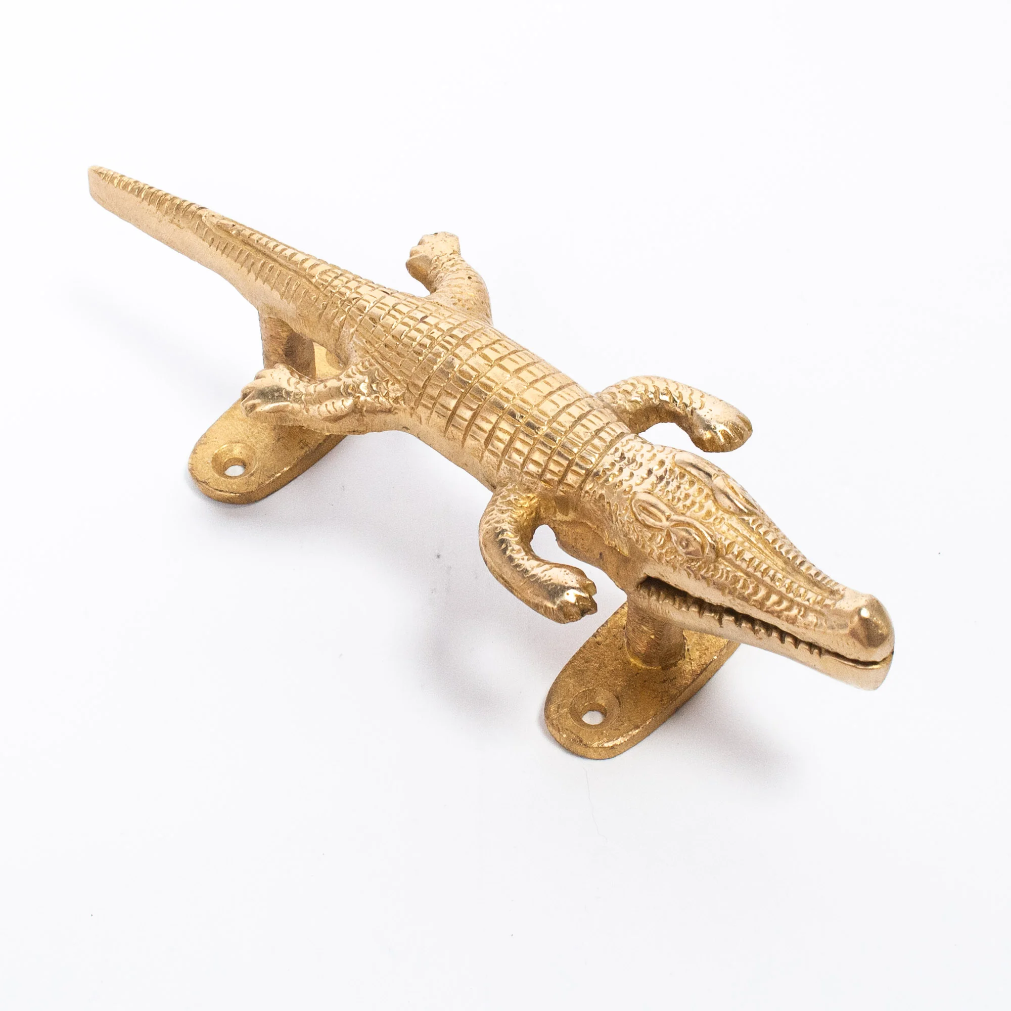 Brass Crocodile Handle - Image 3