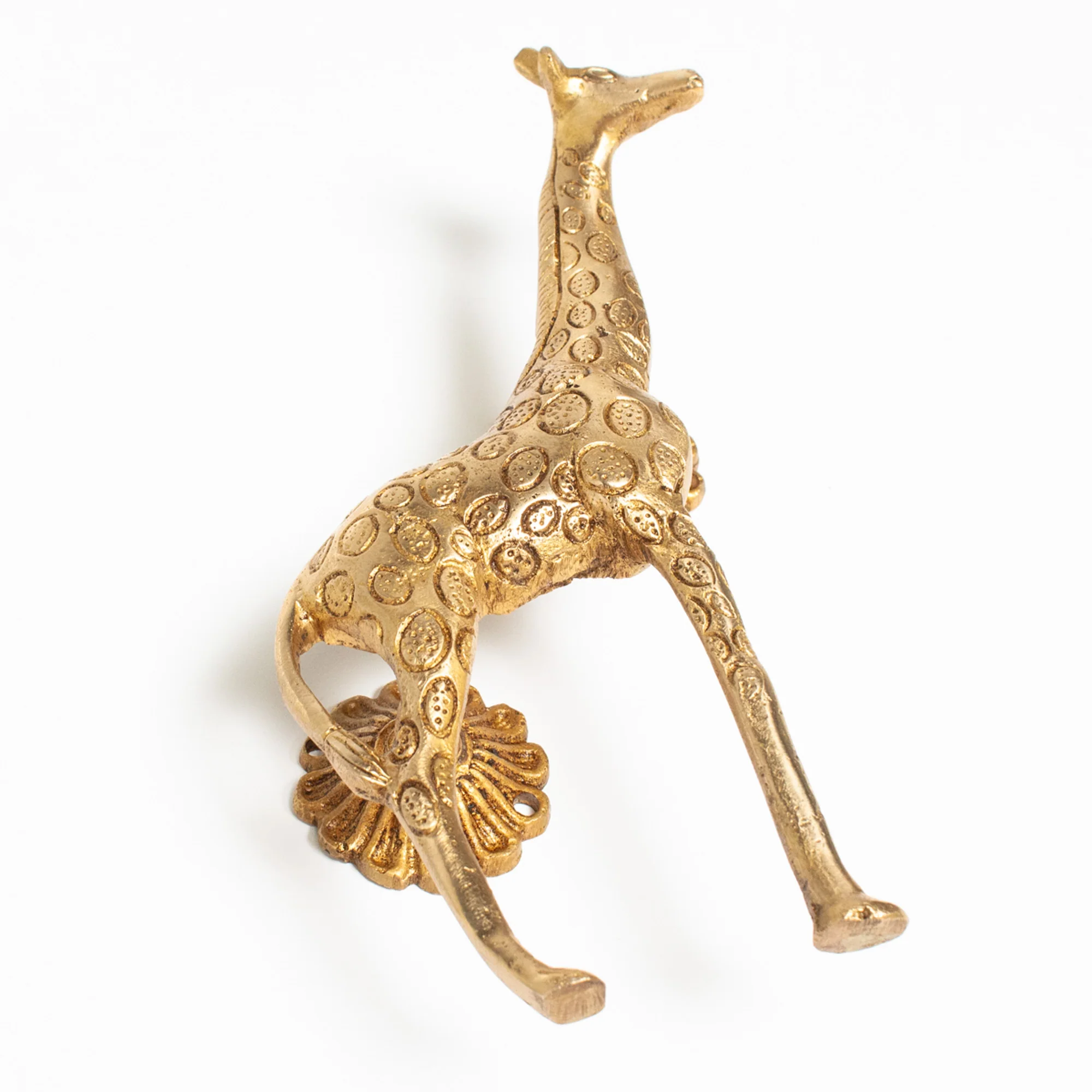 Brass Giraffe Handle - Left - Image 2
