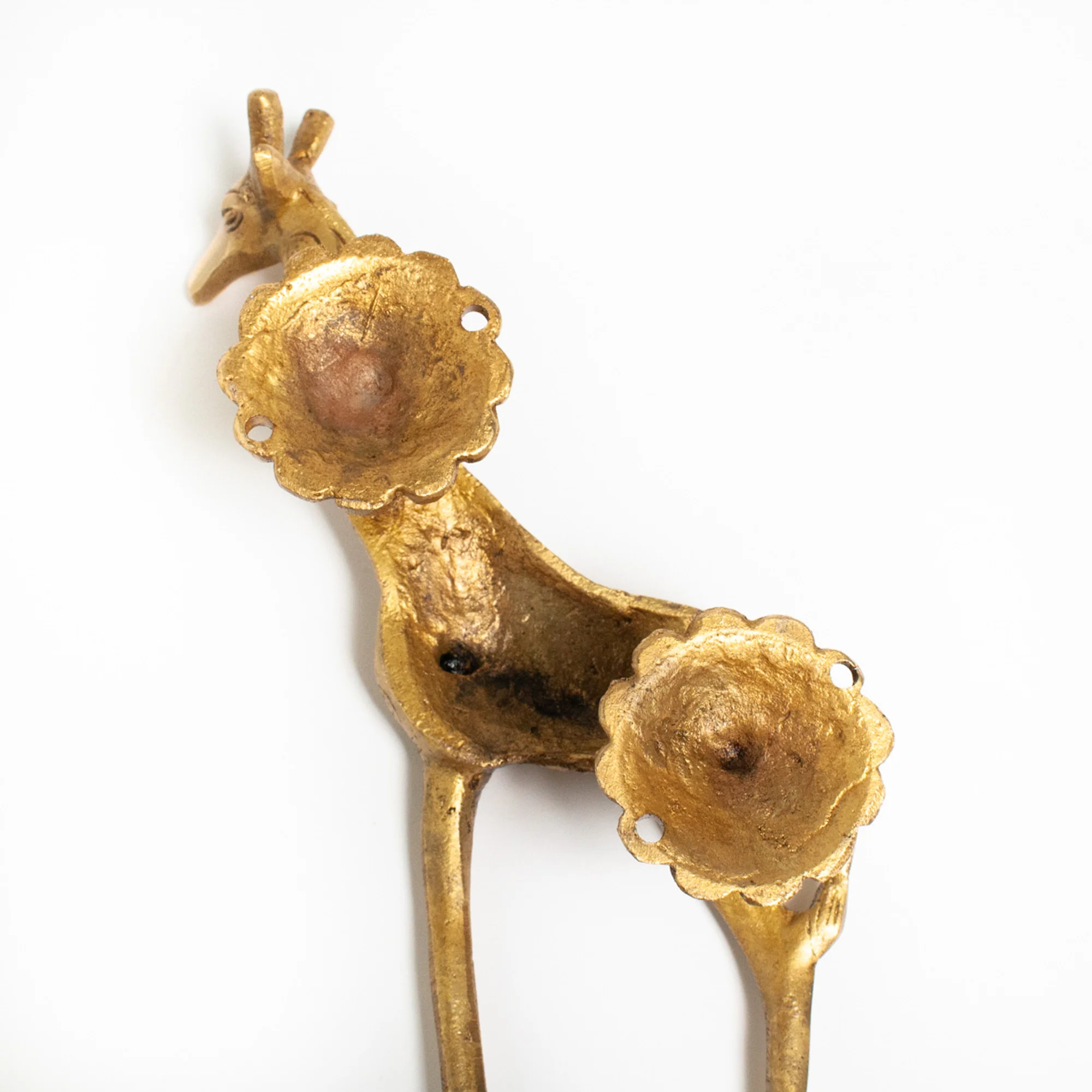 Brass Giraffe Handle - Left - Image 4