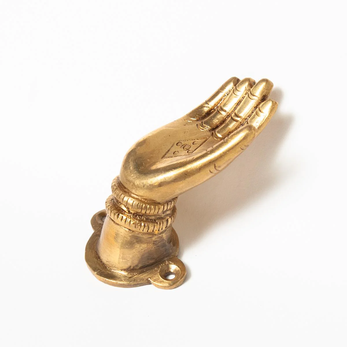 Brass Hand Knob - Right - Image 3