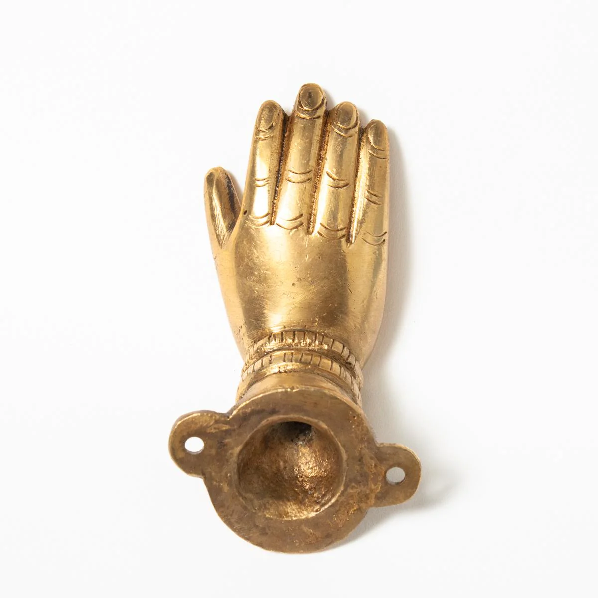 Brass Hand Knob - Right - Image 4
