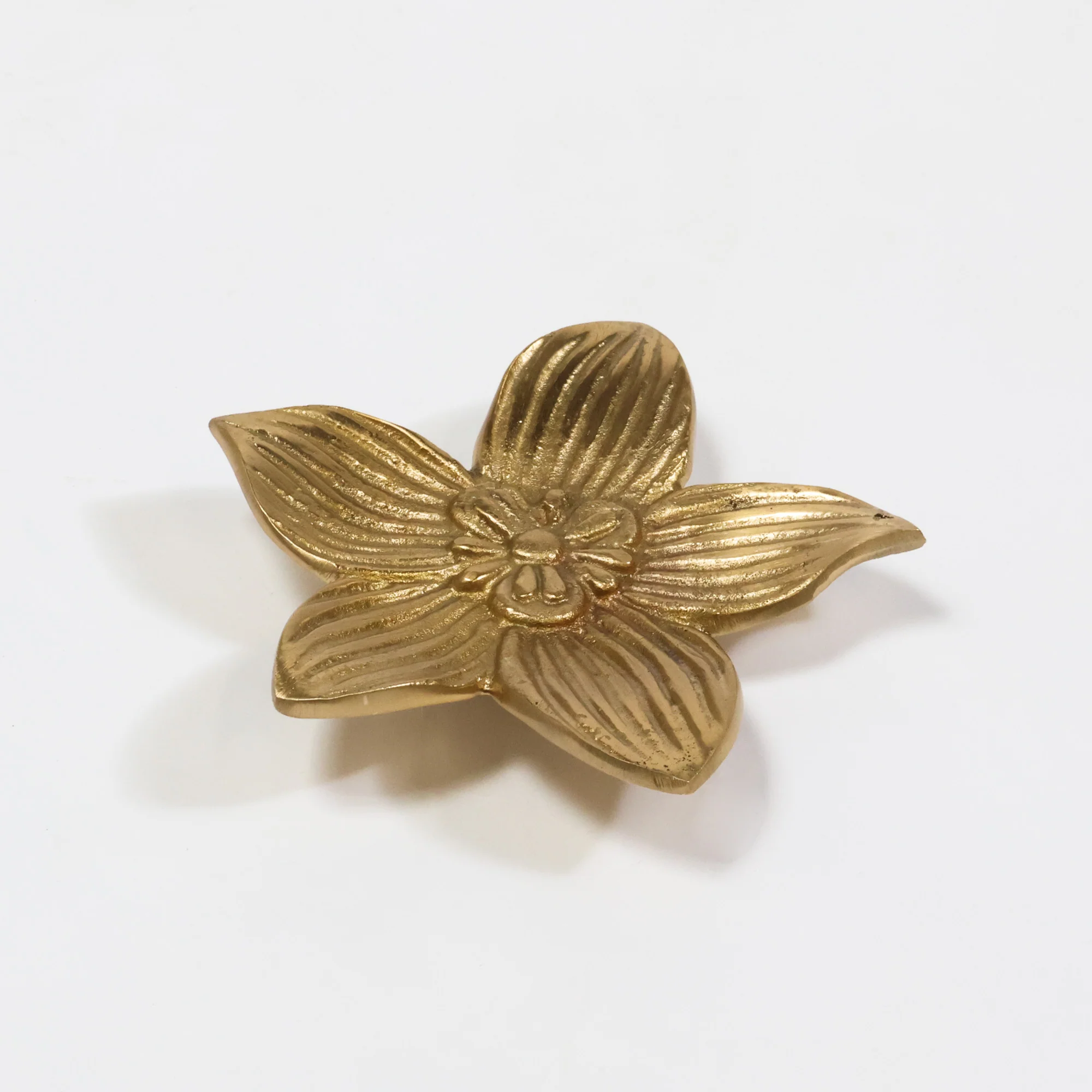 Brass Lily Knob - Image 3