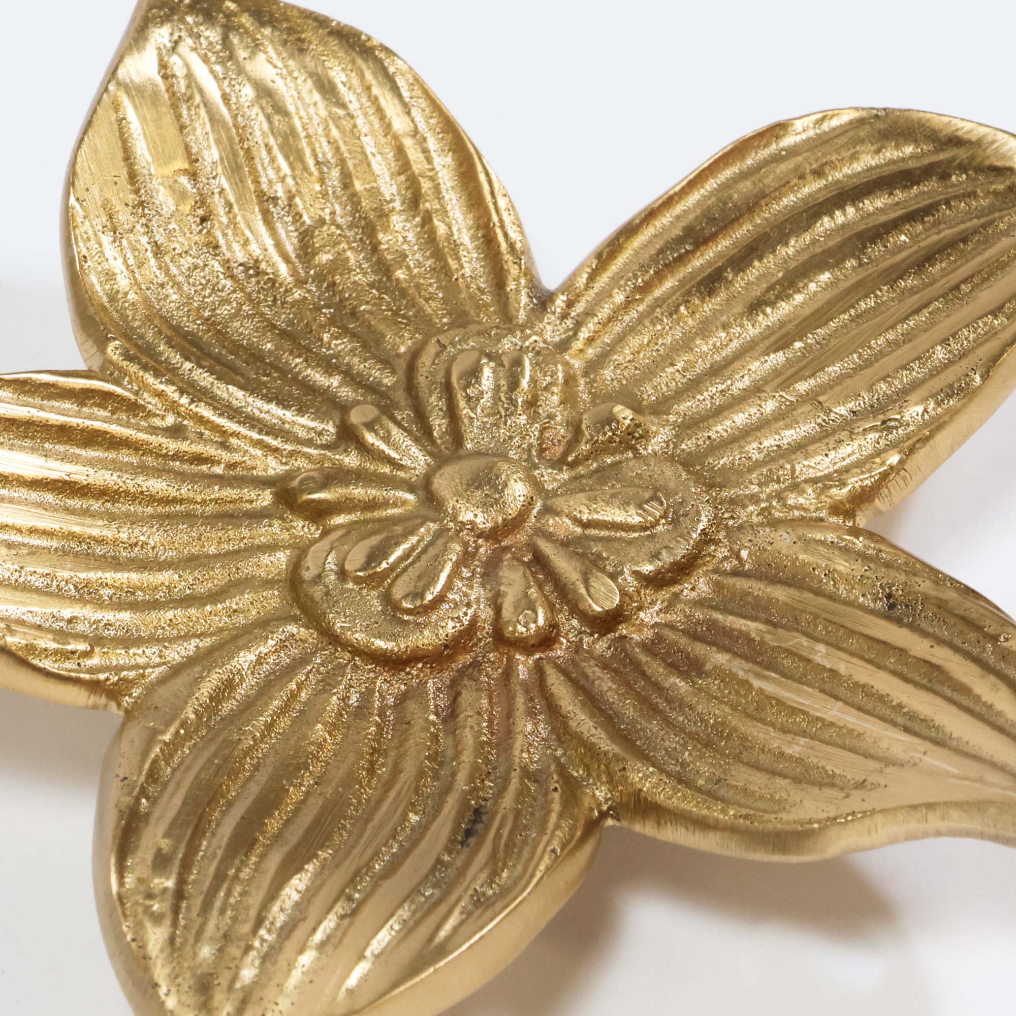 Brass Lily Knob - Image 4