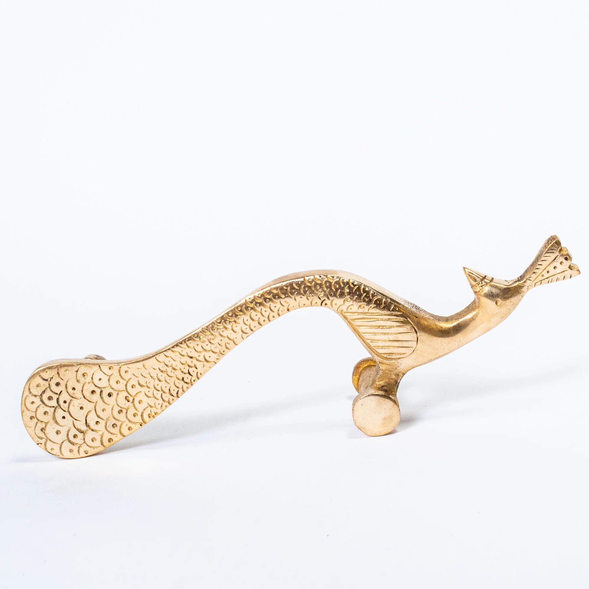 Brass Peacock Handle - Left - Image 3