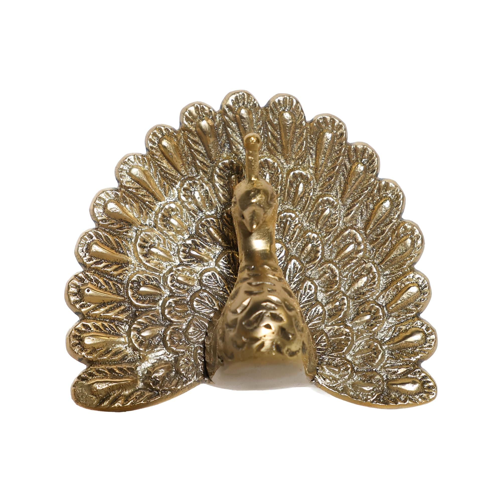 Brass Peacock Knob