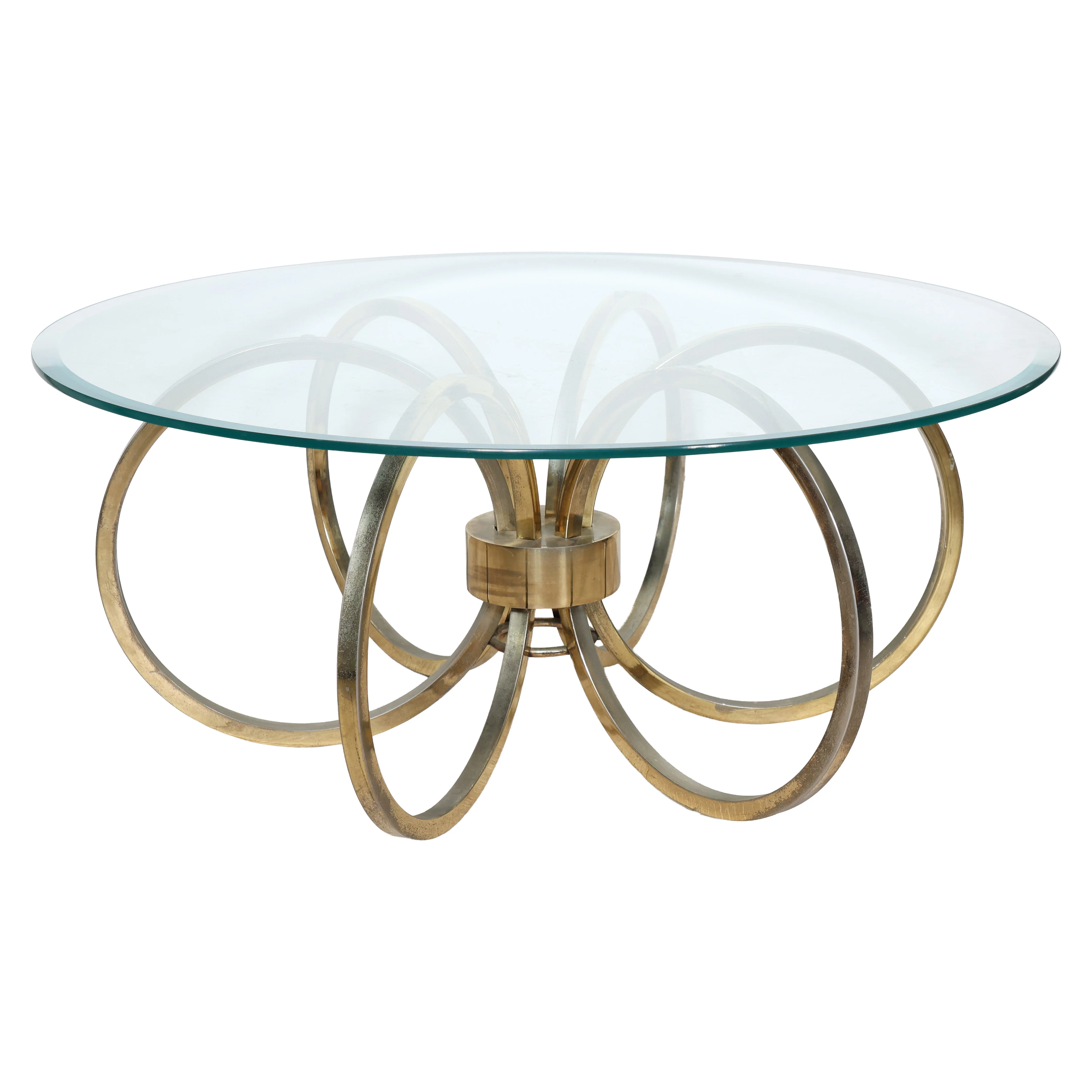 Brass Ring Coffee Table