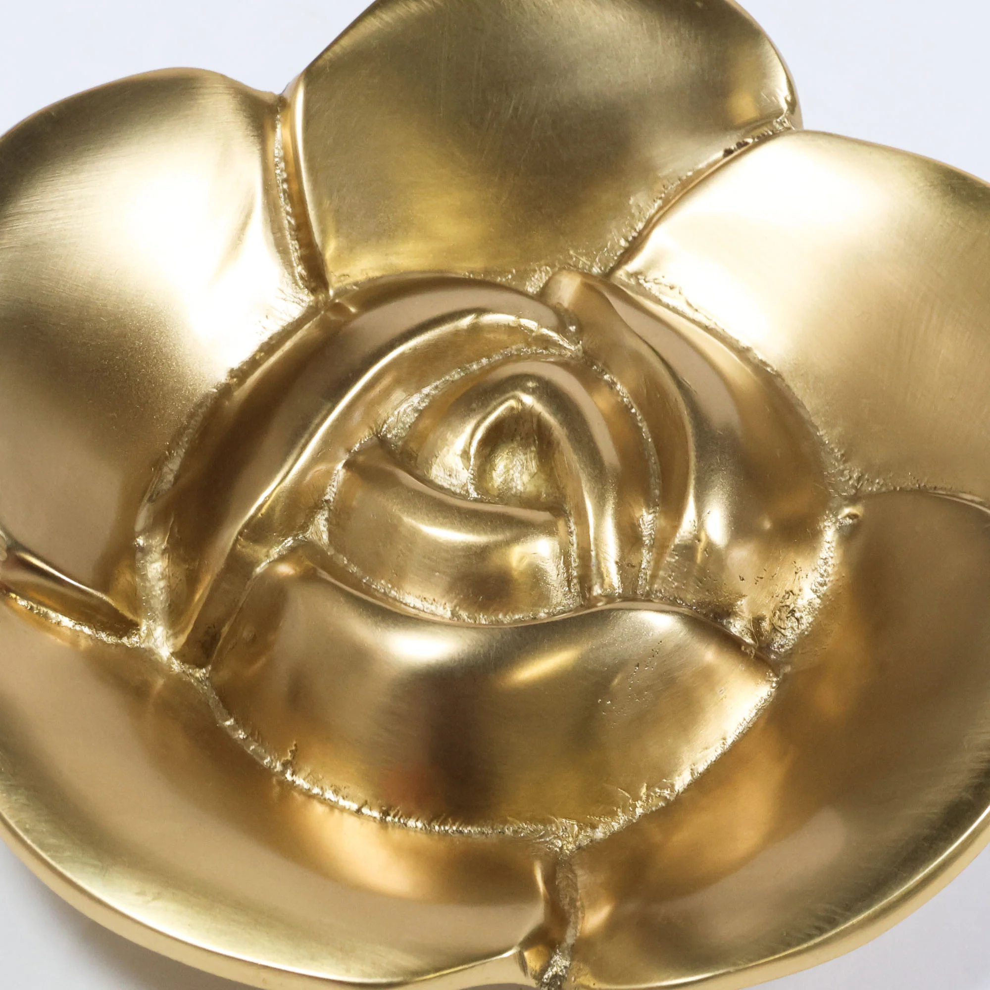 Brass Rose Knob - Image 3