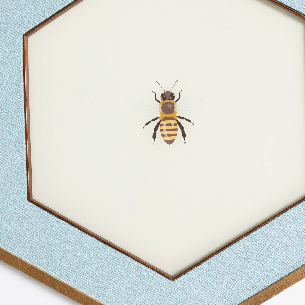Bumble Bee Hexagon Art - Set of 5 - Image 4