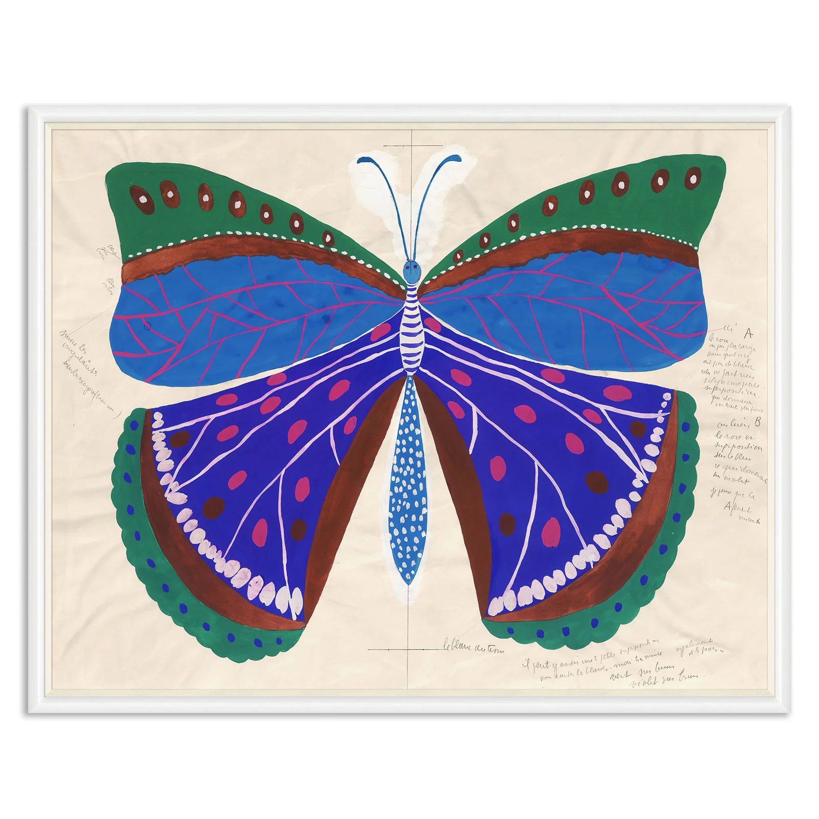 ‘Butterfly Blue’ by Paule Marrot