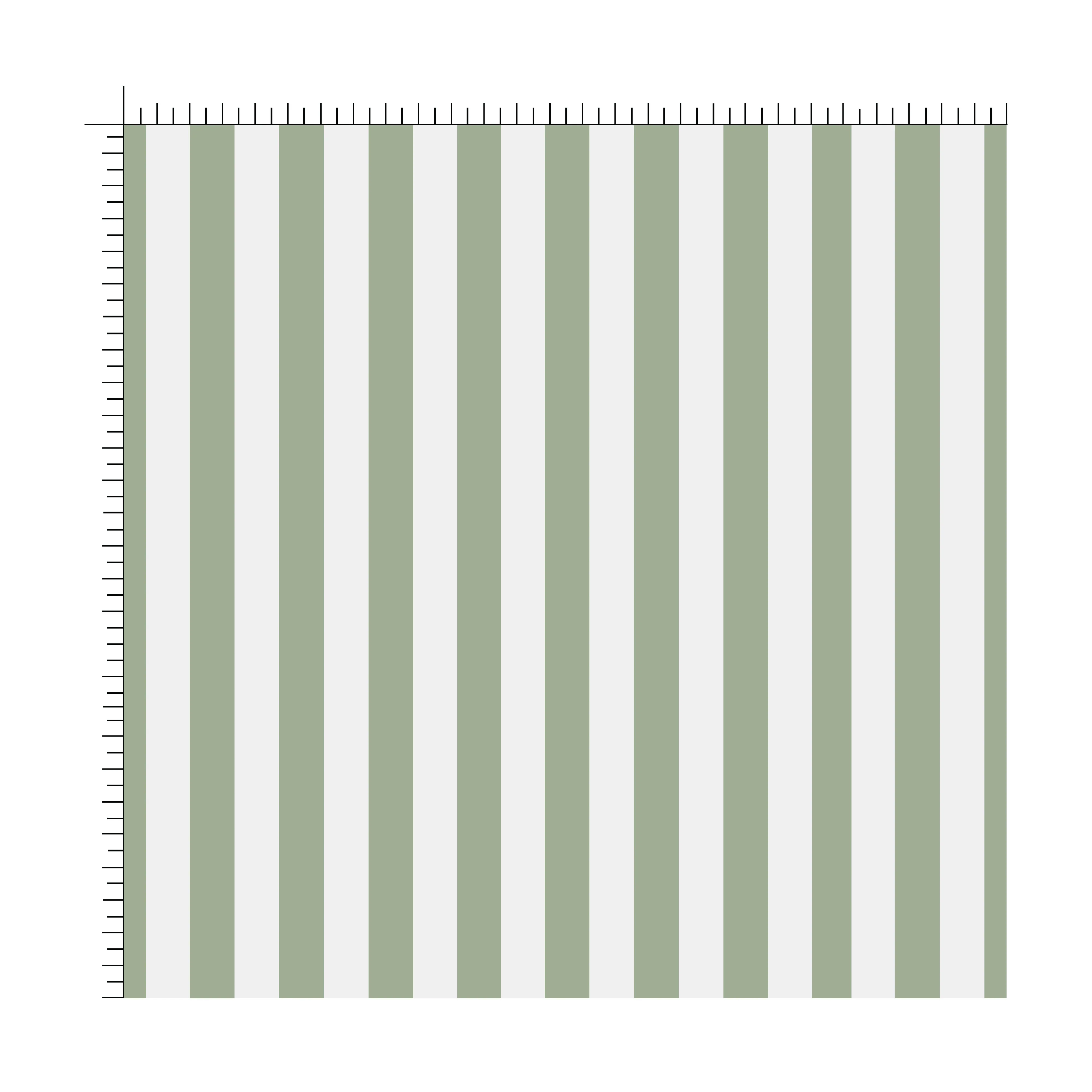 Cabana Stripe Sage Green Fabric - Image 2