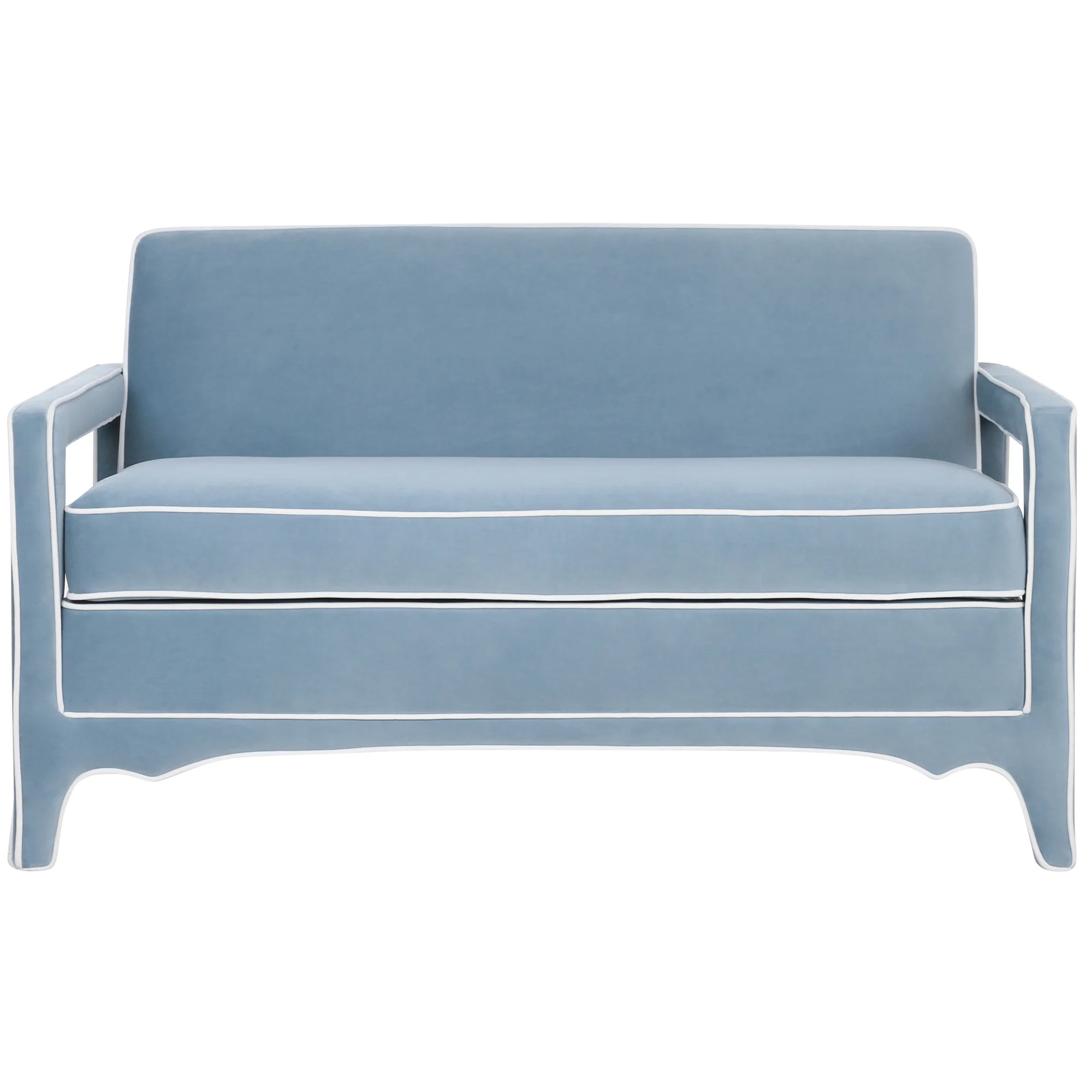 Cary Loveseat in Frost Blue - Image 7