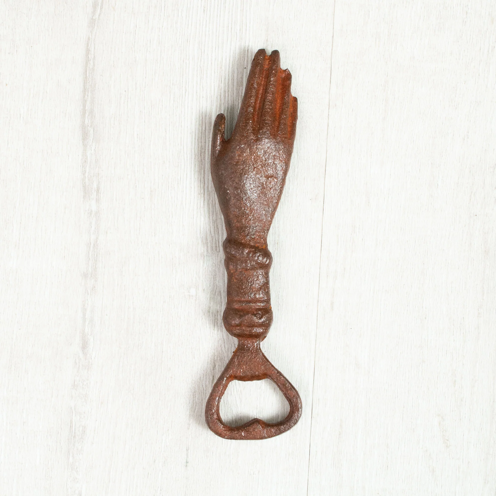 Cast Iron Bottle Opener - Heart Hand V1 - Image 3