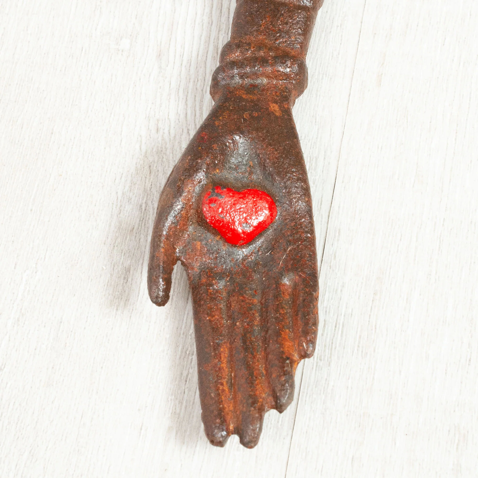 Cast Iron Bottle Opener - Heart Hand V1 - Image 6