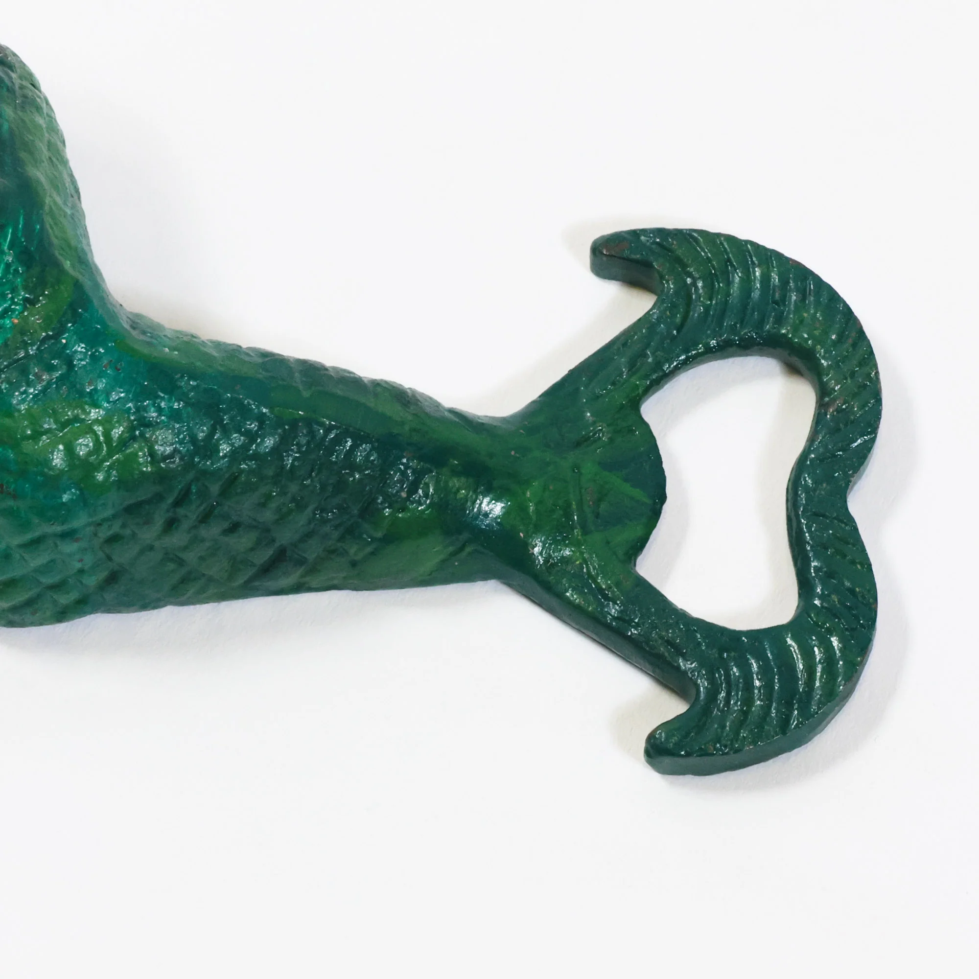 Cast Iron Bottle Opener - Lounging Mermaid - Image 3