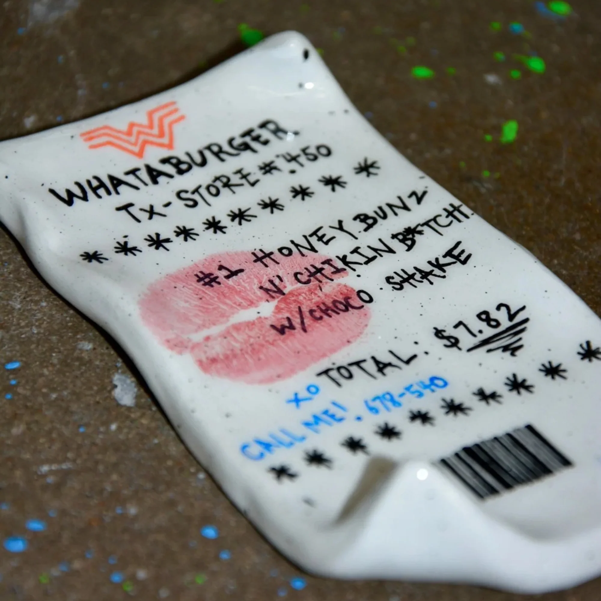 Ceramic Whata B “Receipt” by House of Savage - Image 2