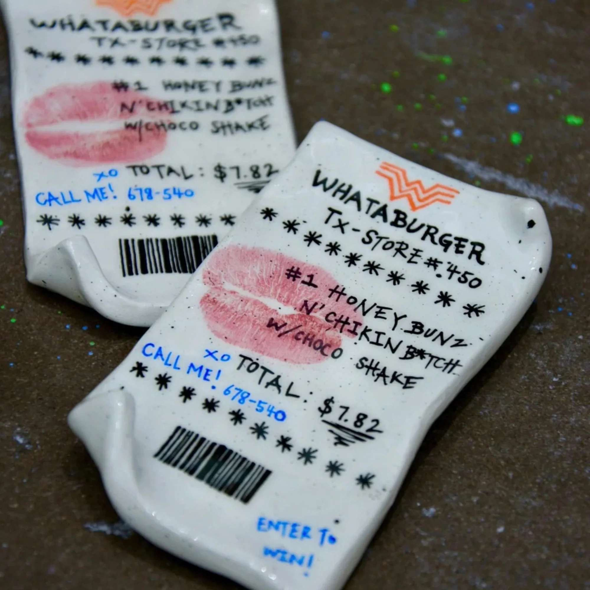 Ceramic Whata B “Receipt” by House of Savage - Image 3