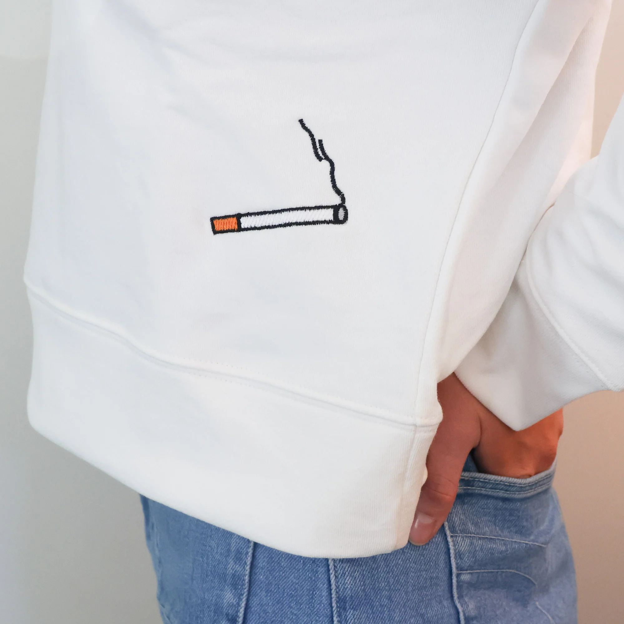 C'est La Fucking Vie Crewneck Sweatshirt - Image 4