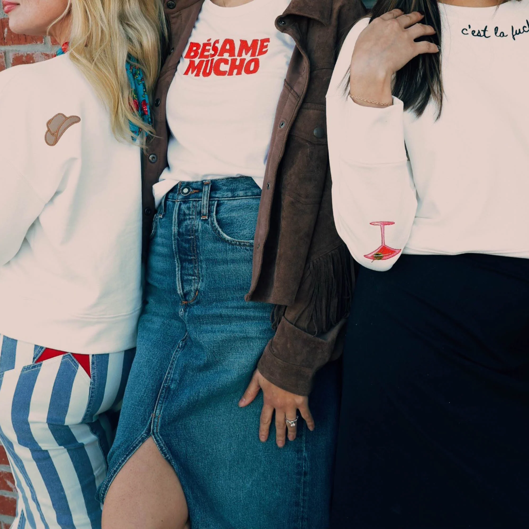 Bienvenidos Y'all Crewneck Sweatshirt - Image 7