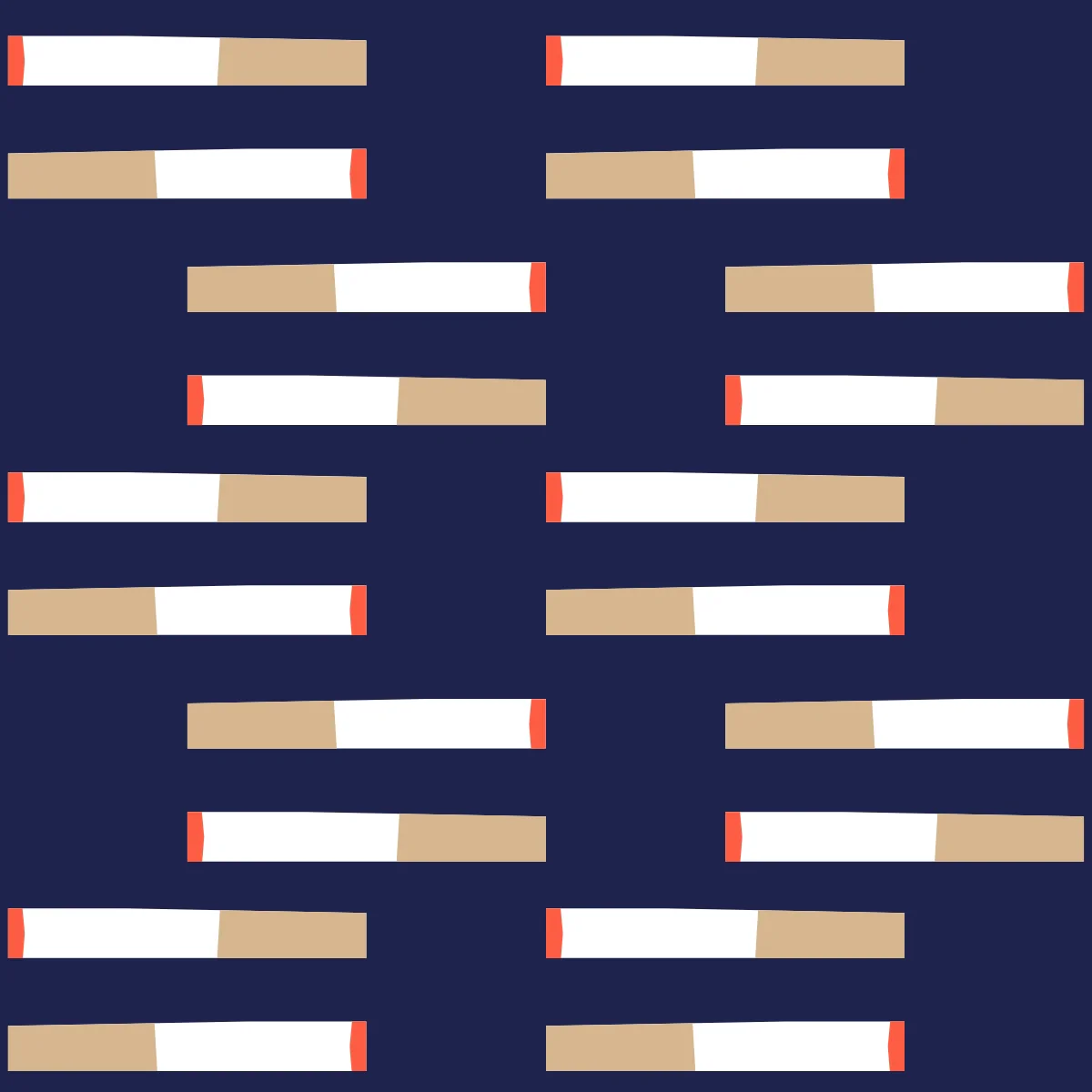 Ciggy Ciggy on Navy Wallpaper