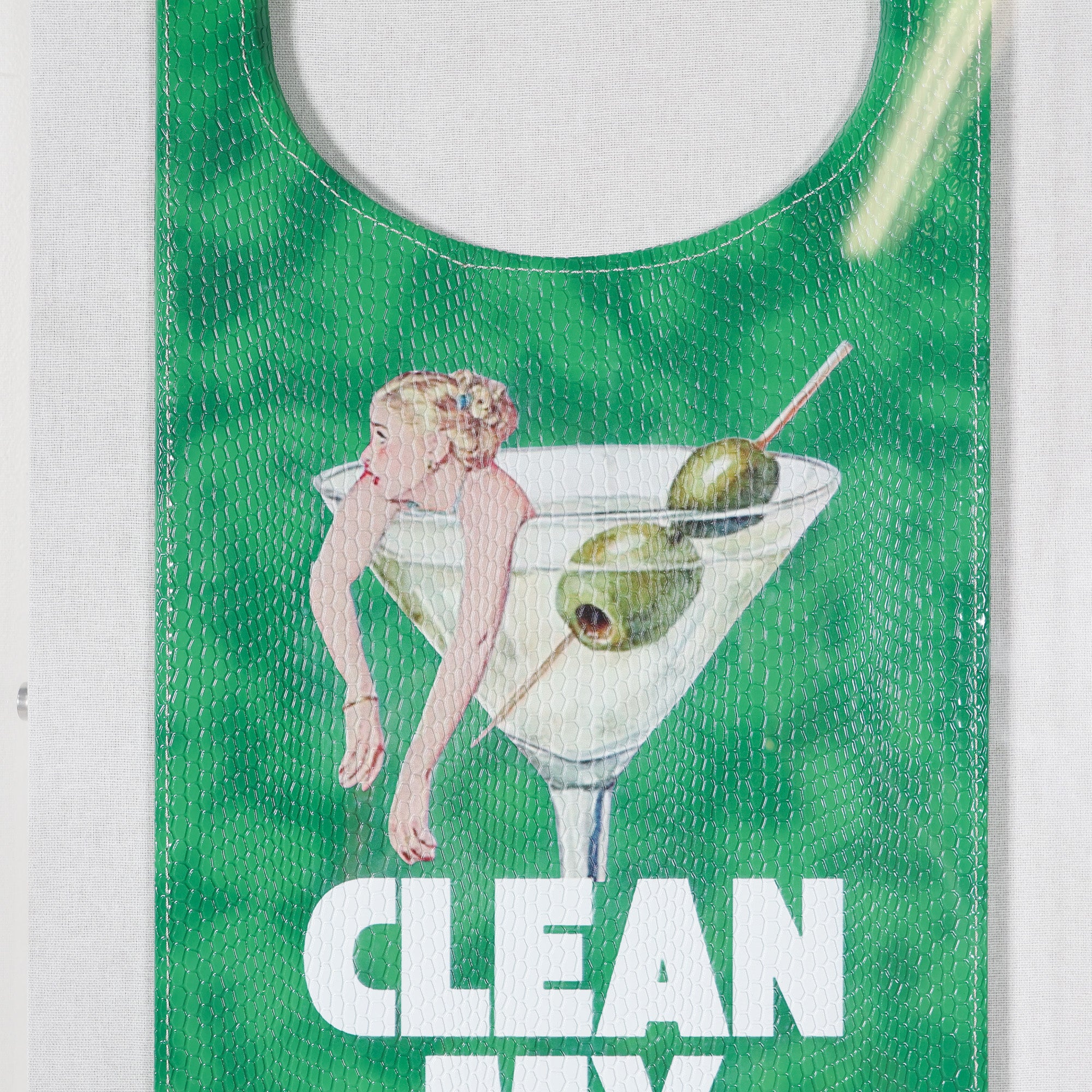 Clean My Mess Hang Tag - Green - Image 4