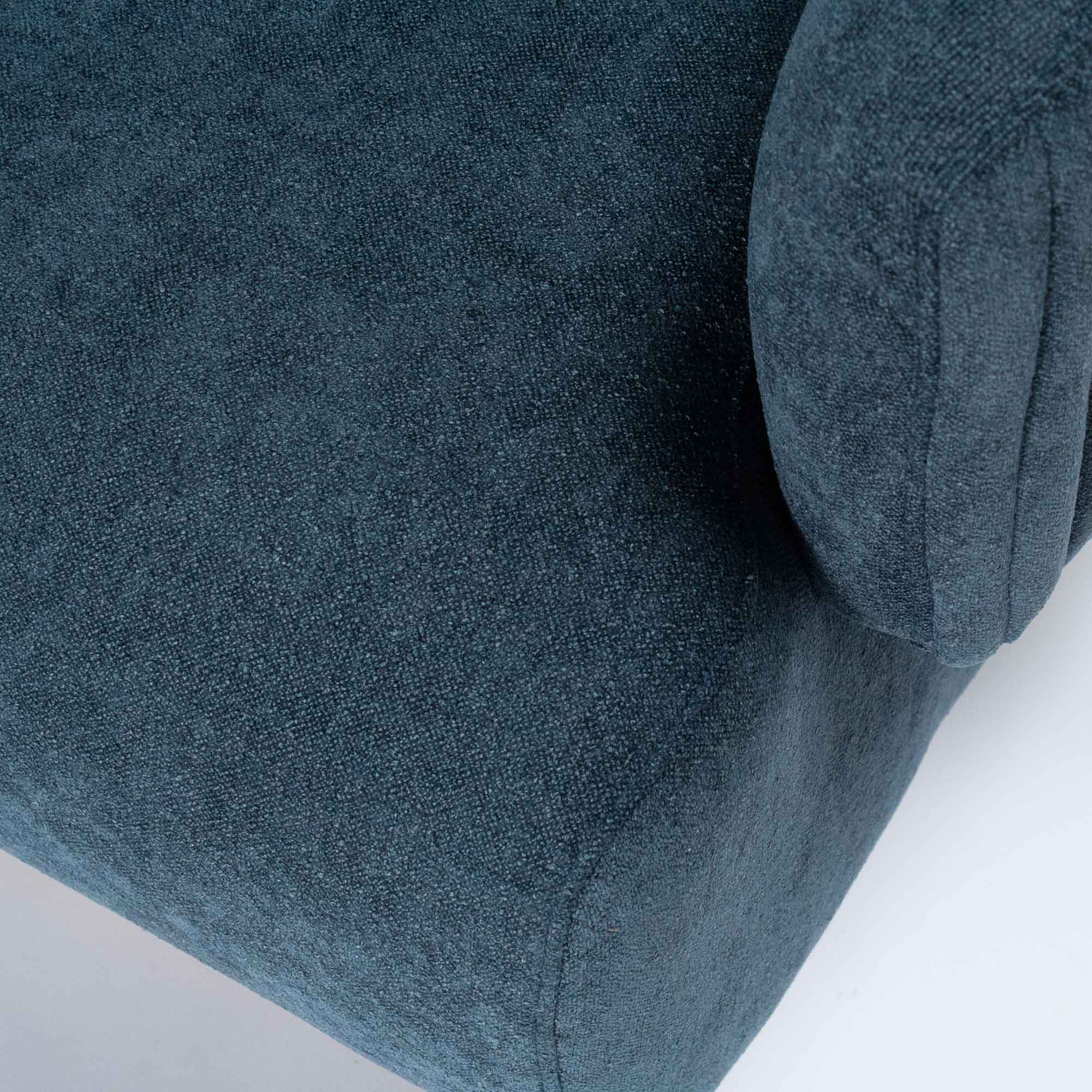 Come Next Monday Swivel Chair In Indigo - Image 6
