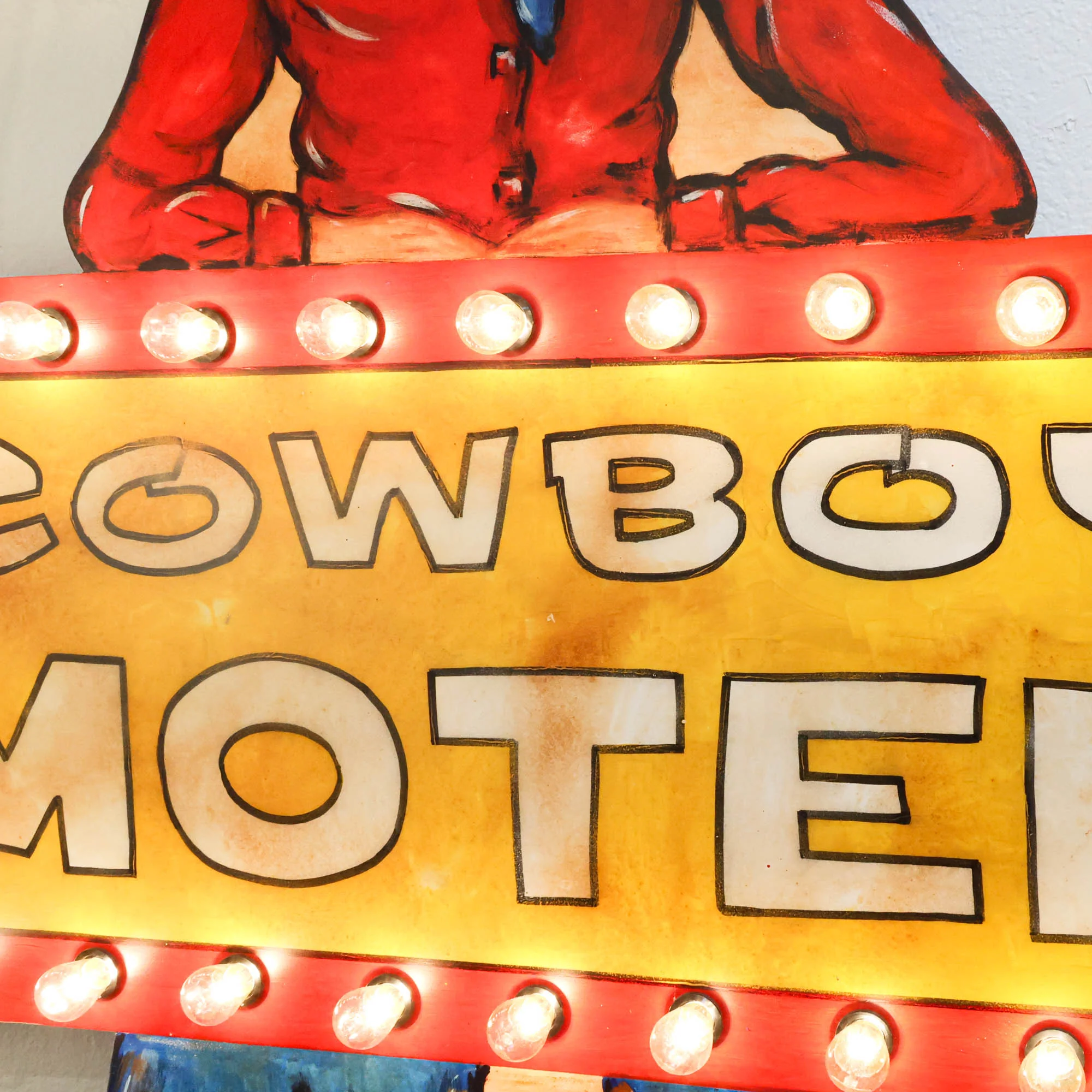 Cowboy Motel Sign - Image 3