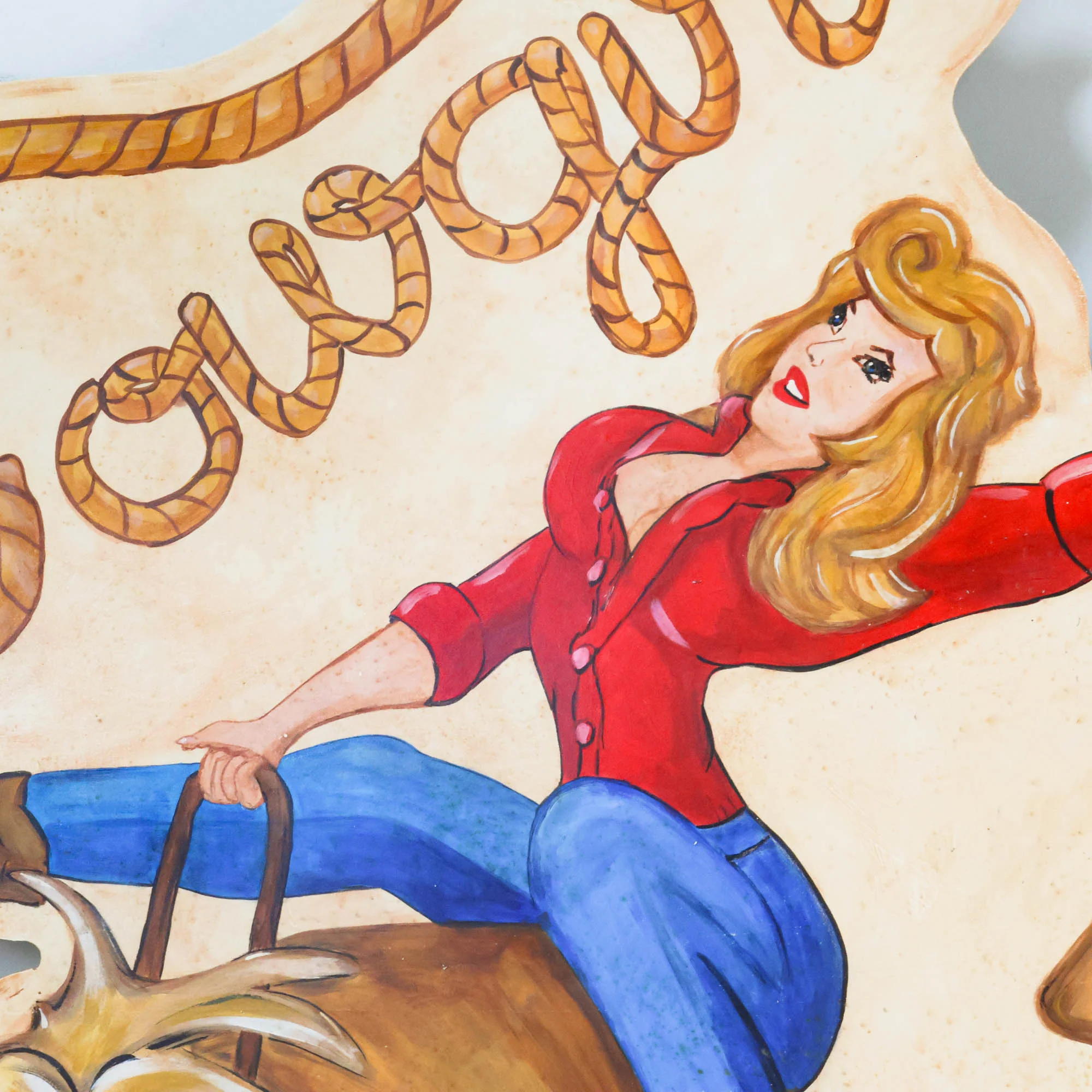 Cowgirl Ranch Light Up Sign - Image 3