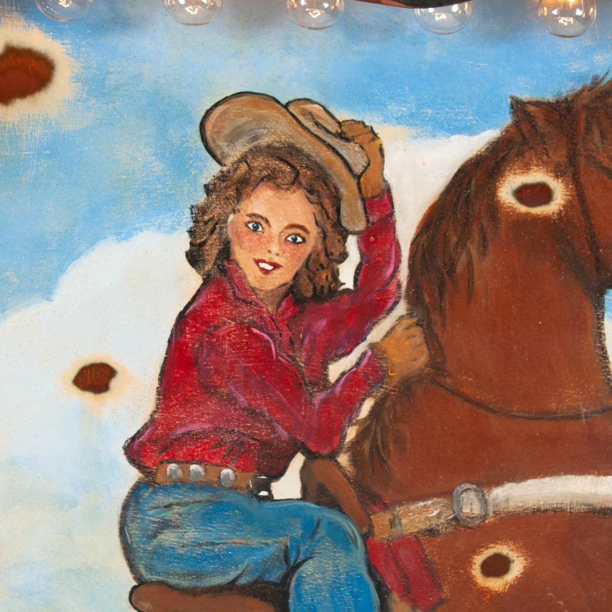 Cowgirl Bar Sign - Image 3