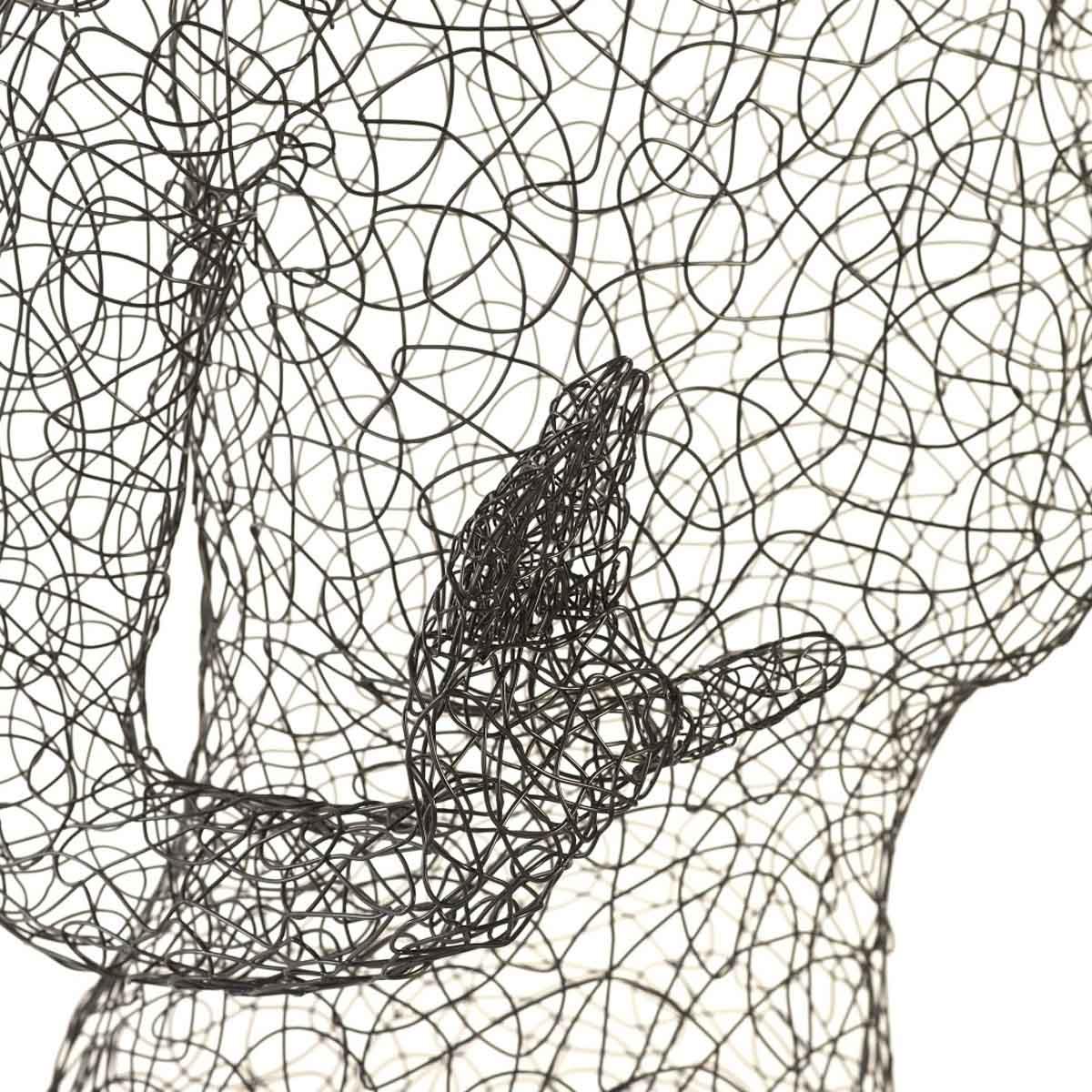 Crazy Wire Lounging Female in Heels - Image 5