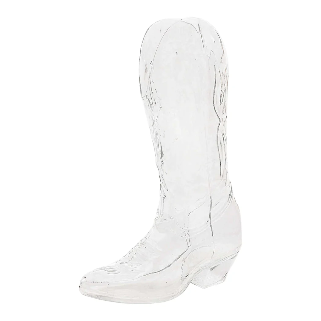 Crystal Bootie Glass Vase by Seletti