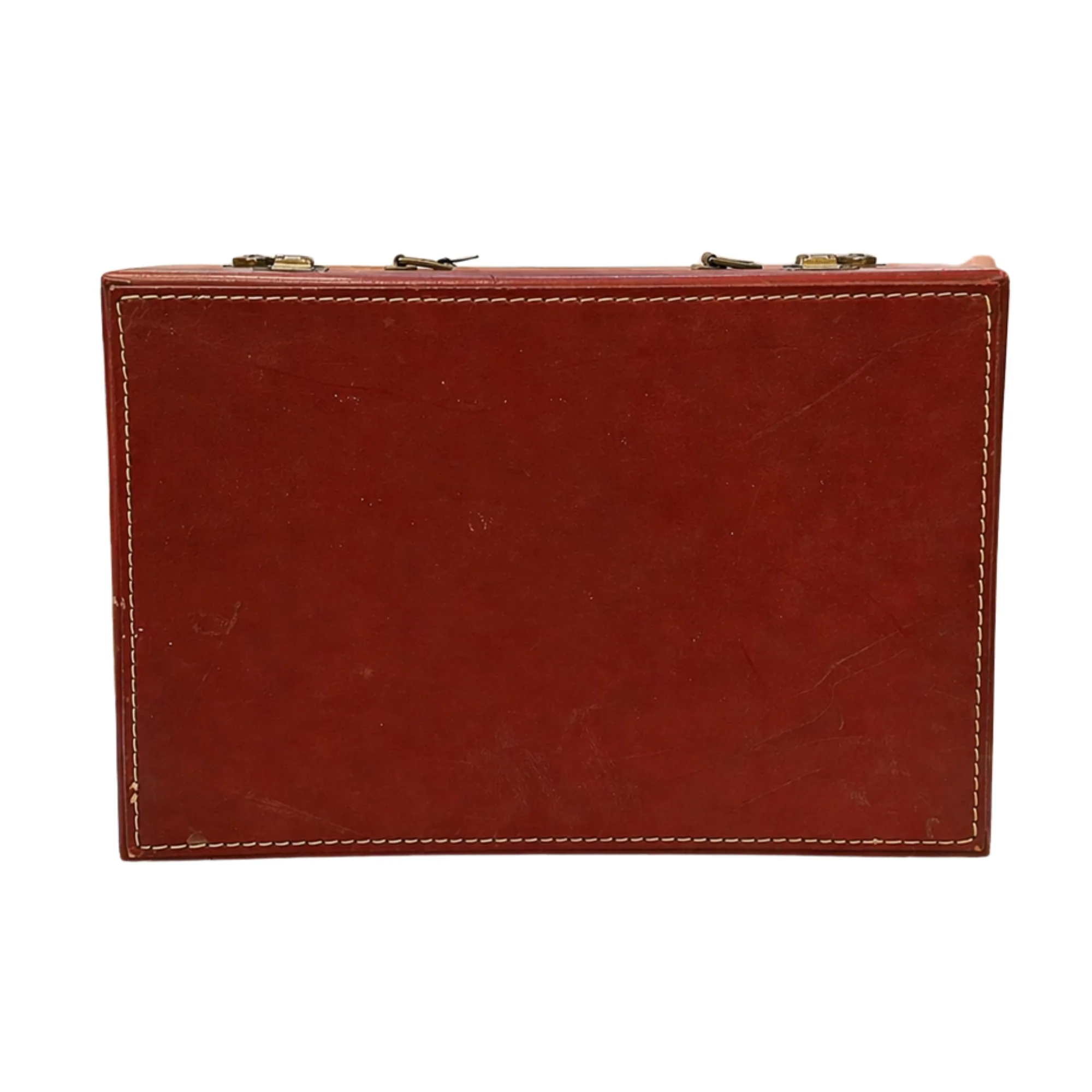 Vintage Red Suitcase
