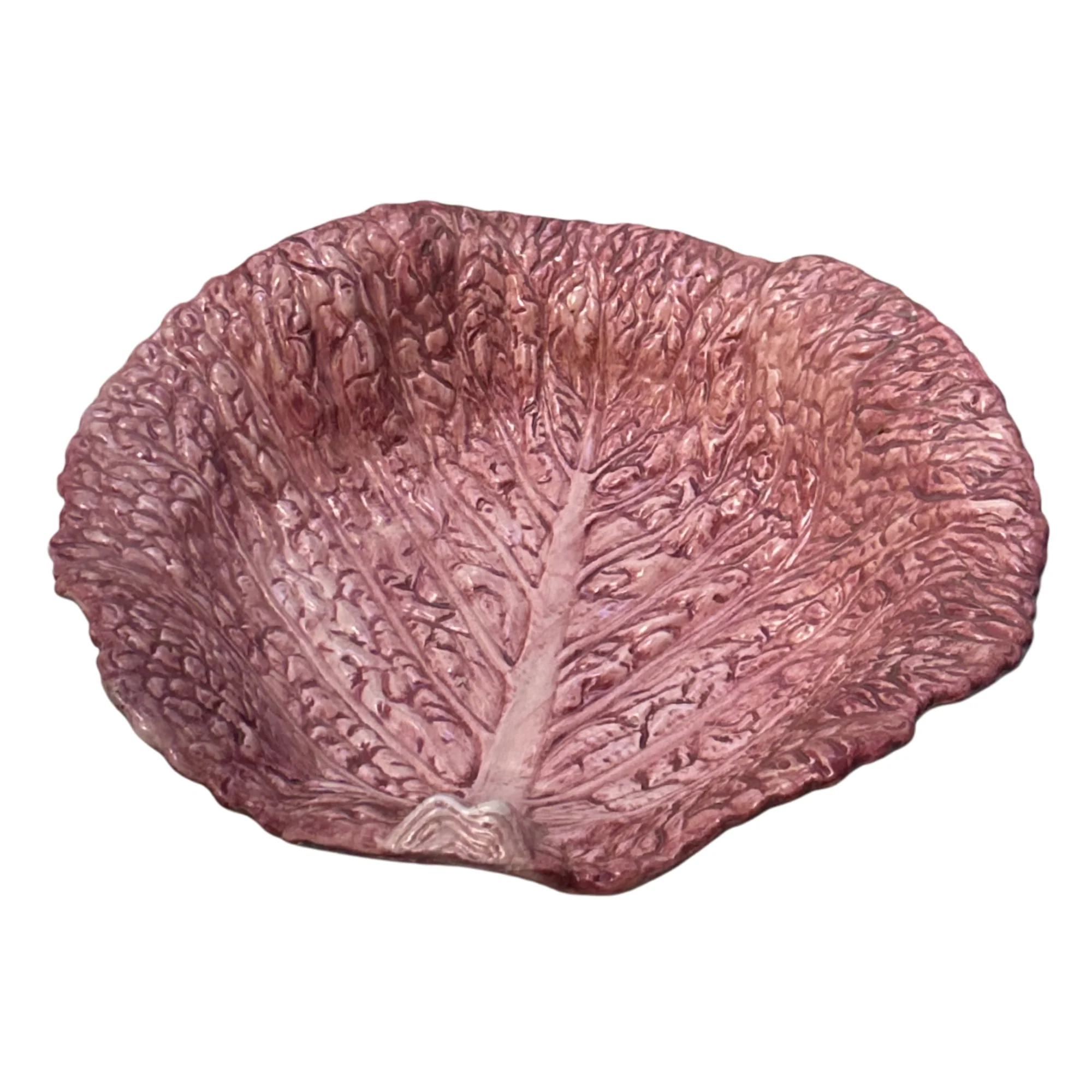 Fitz & Floyd Red Cabbage Large Serving Dish