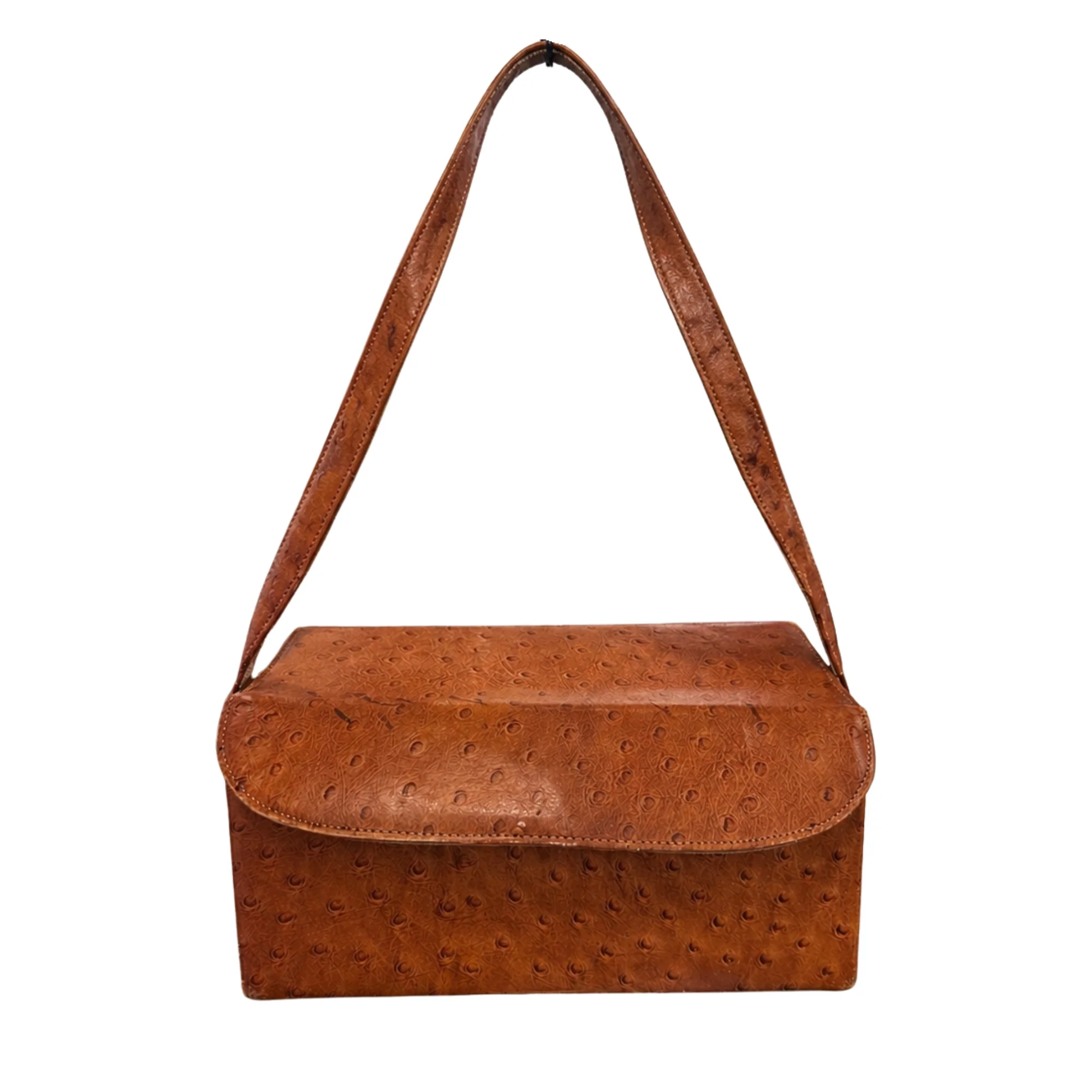 Ostrich Embossed Bag