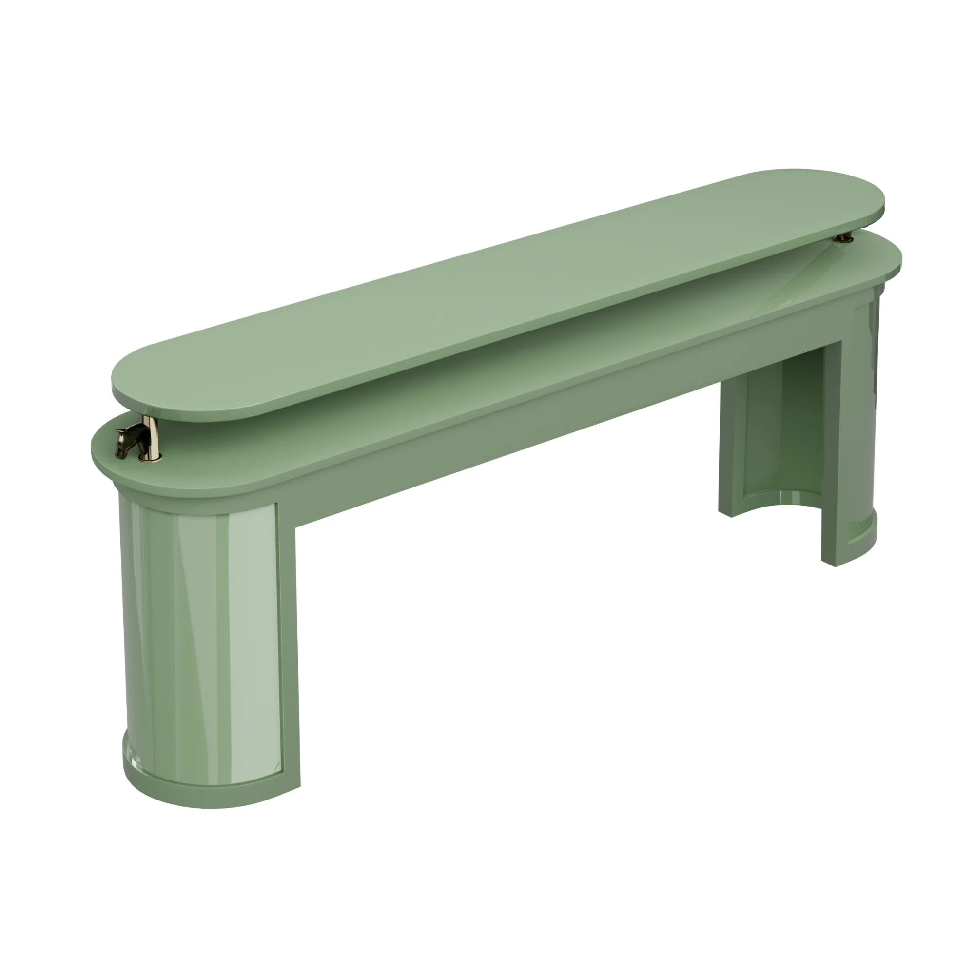 Custom Bridle Console Table - Image 8