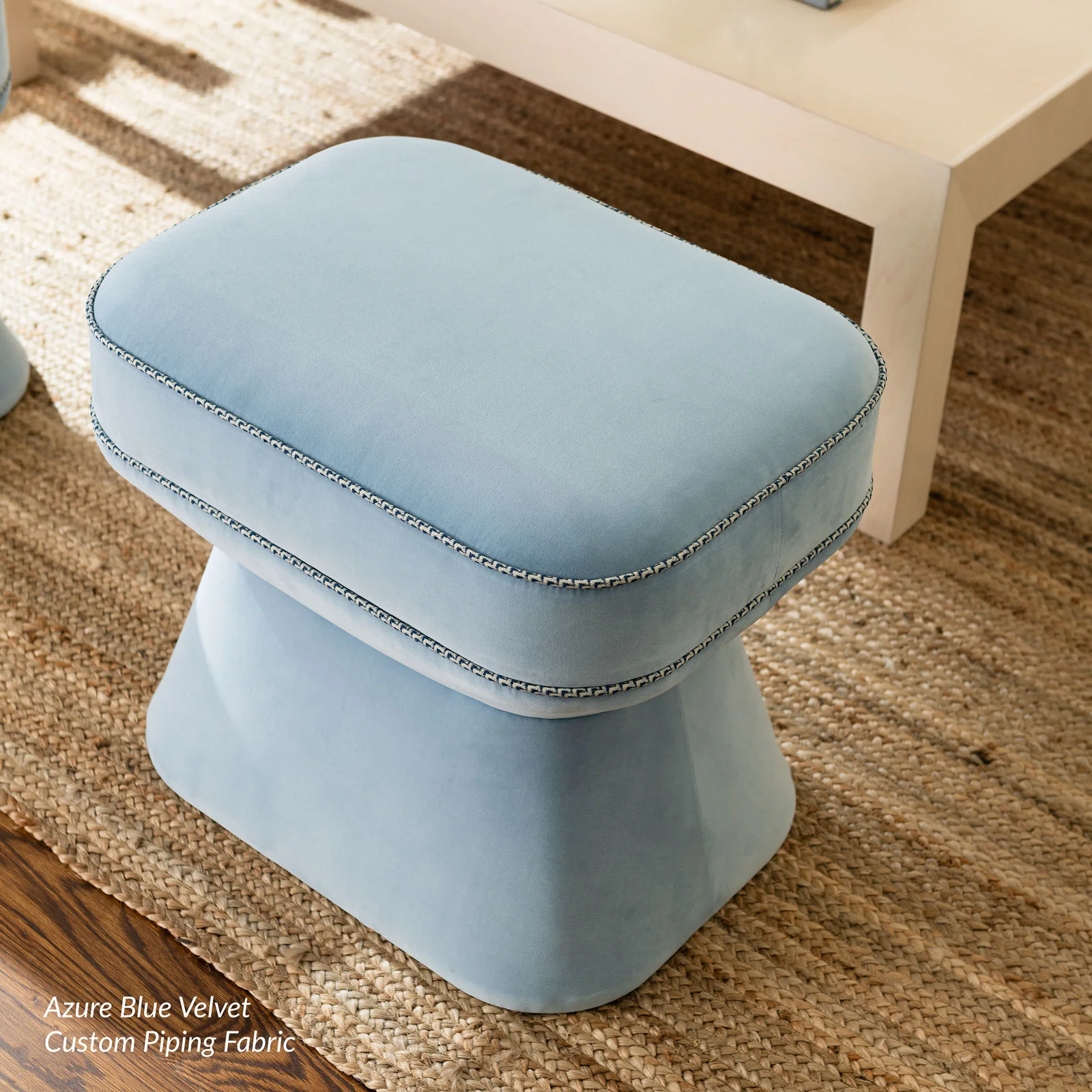 Custom Isabella Ottoman - Image 3